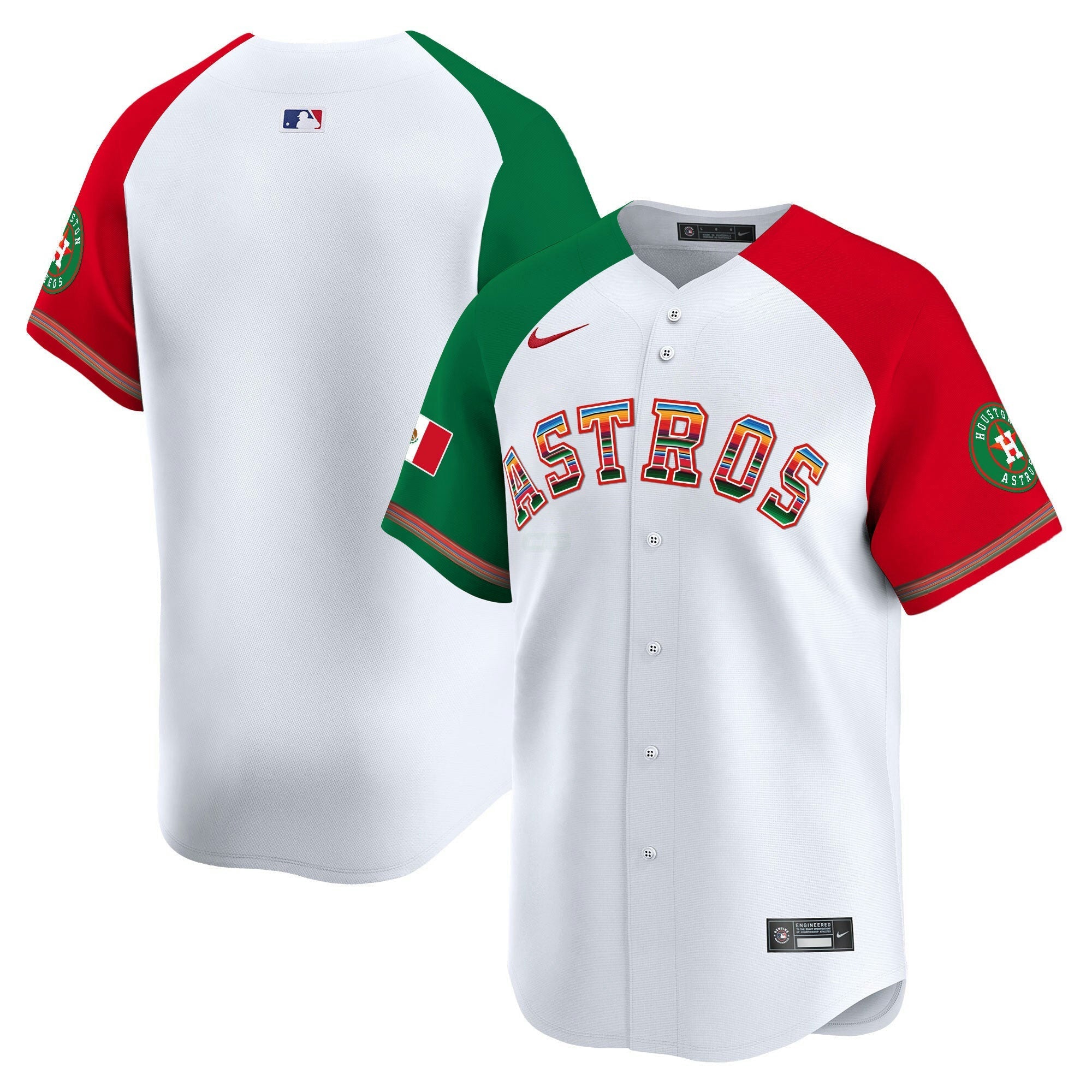 Camisa MLB Men’s Houston Mexico Vapor Premier Limited Jersey