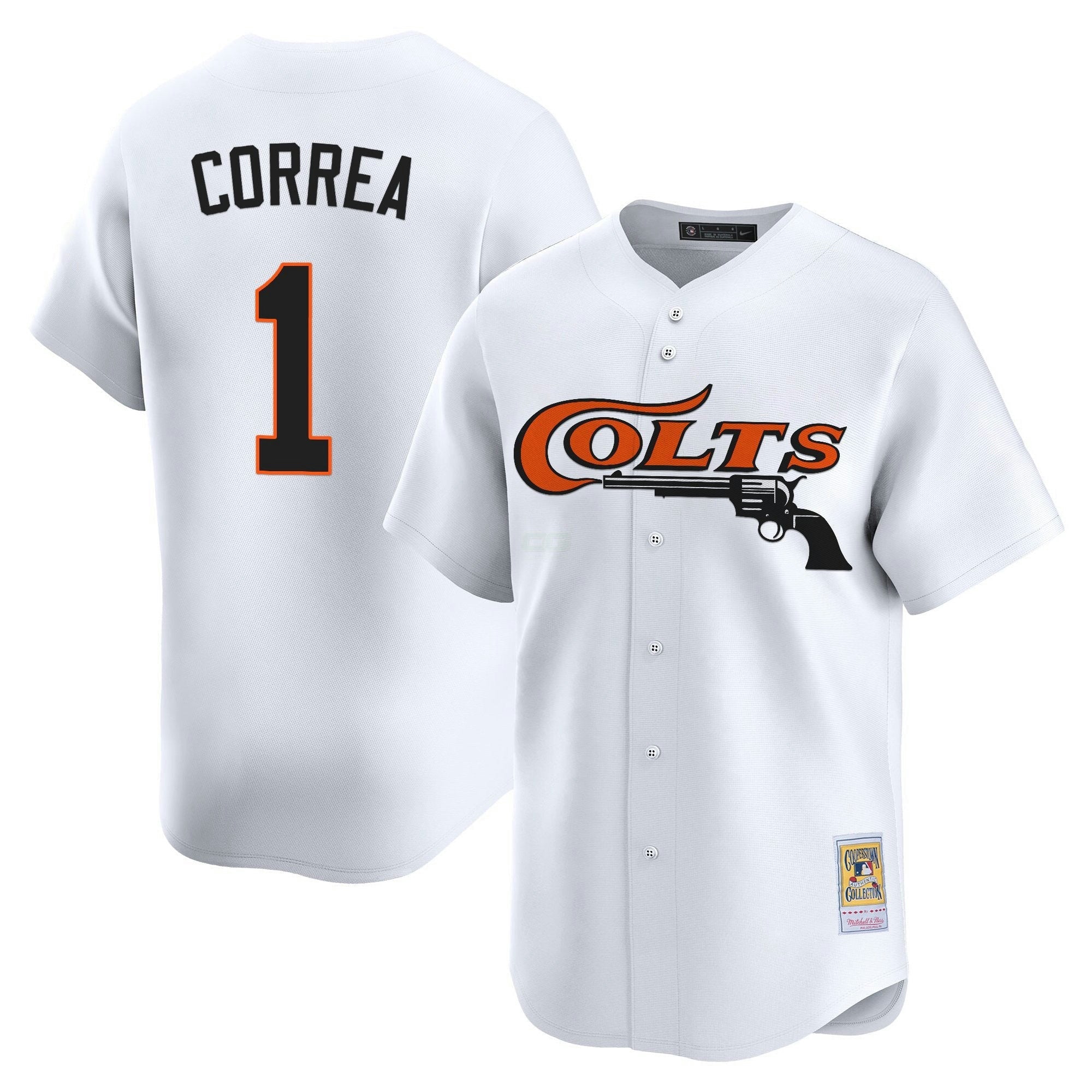 Camisa MLB Men’s Houston Throwback Vapor Premier Limited Jersey