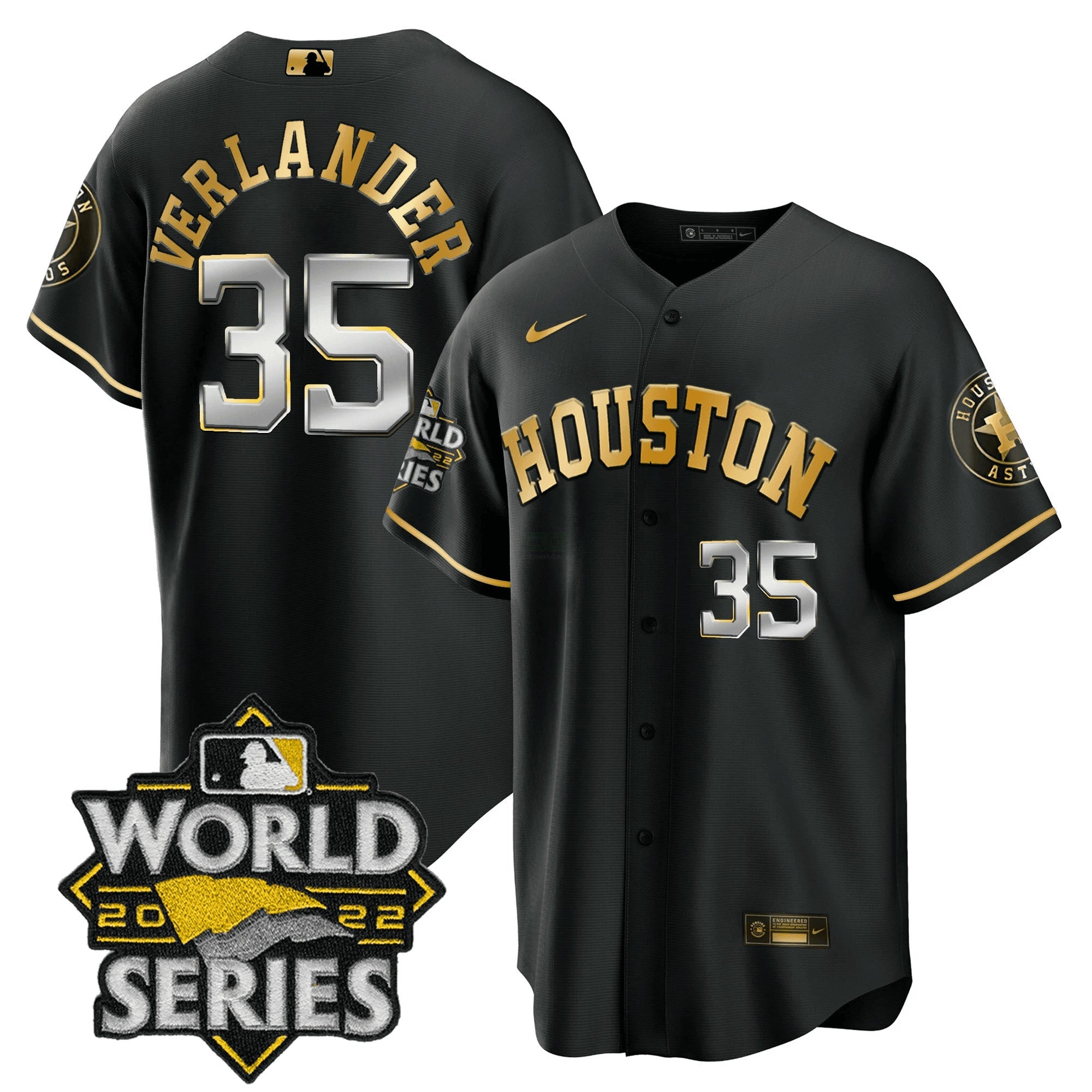 Camisa MLB Men’s Houston World Series Limited Jersey