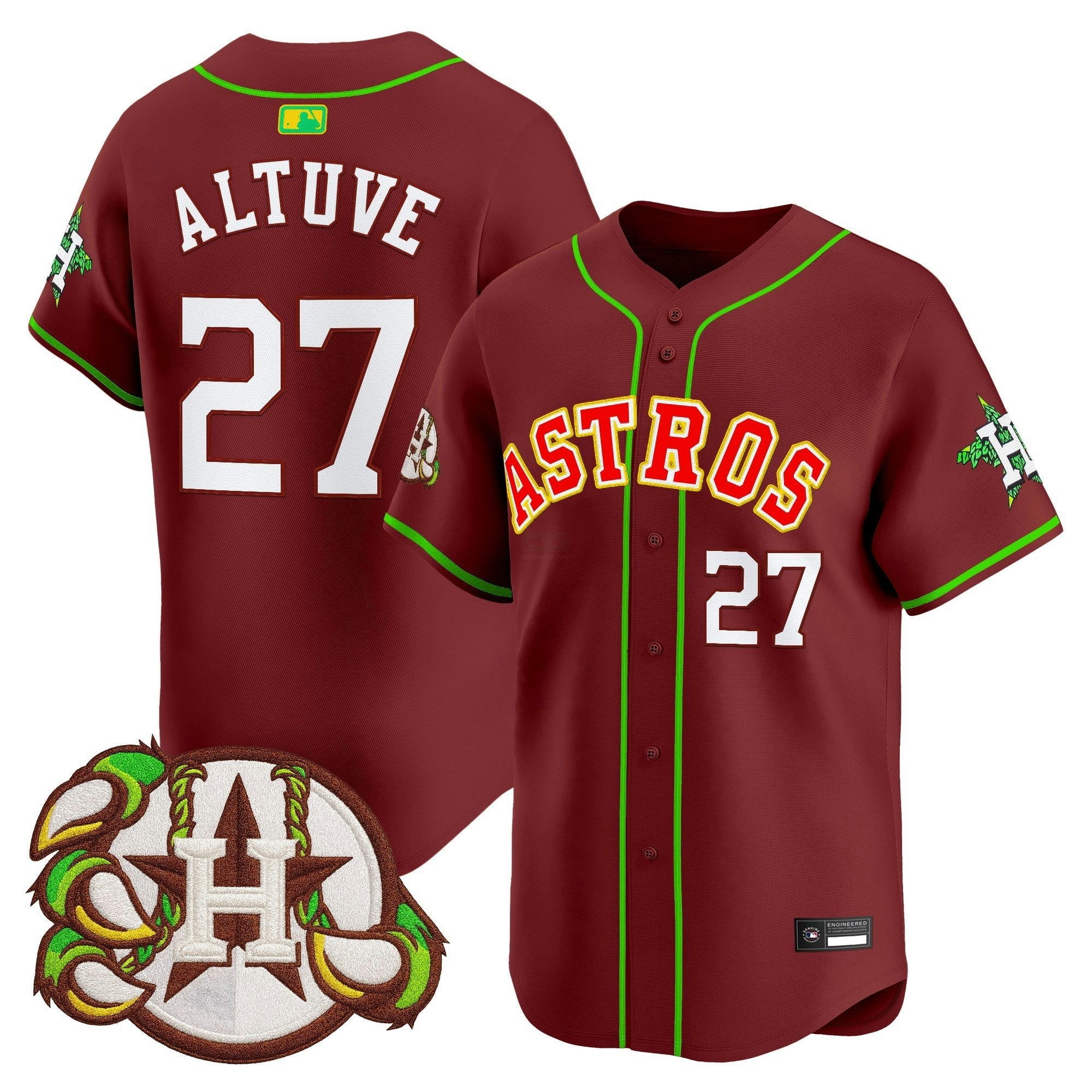 Camisa MLB Men’s Houston x Hopadillo Karbach Brewing Co. Vapor Premier Limited Jersey