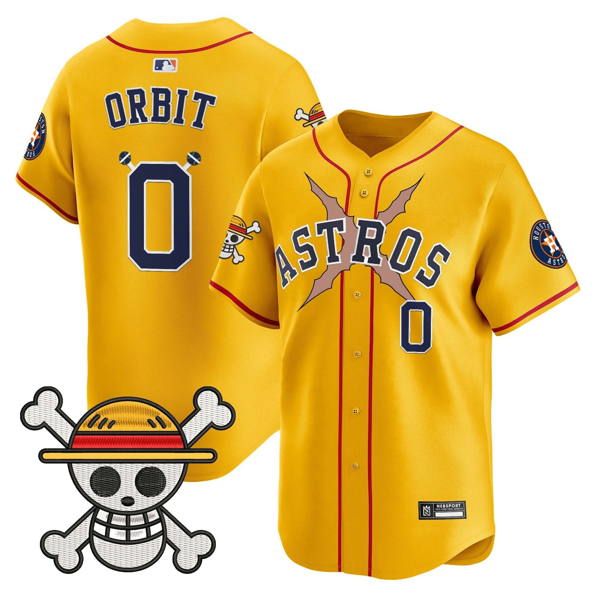Camisa MLB Men’s Houston x One Piece 2025 Vapor Premier Limited Jersey
