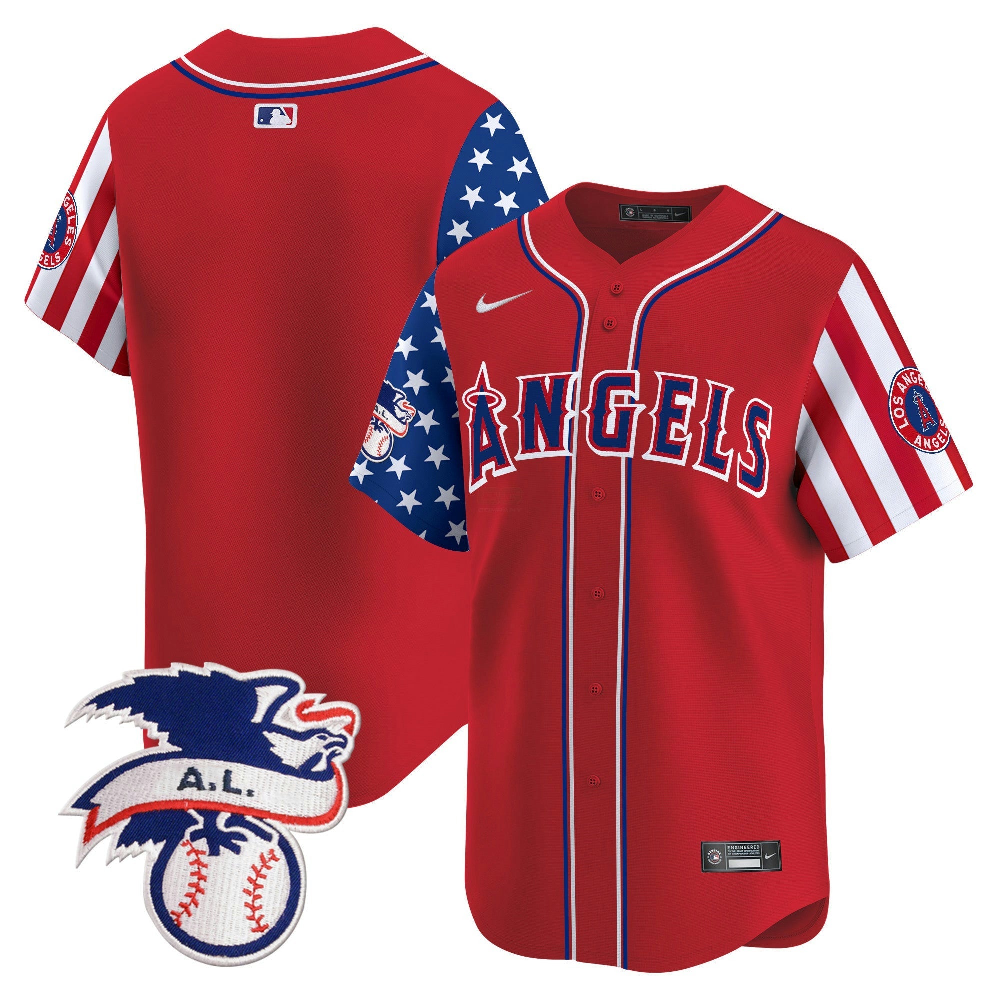 Camisa MLB Men’s Los Angeles 2024 Fourth of July Vapor Premier Limited Jersey