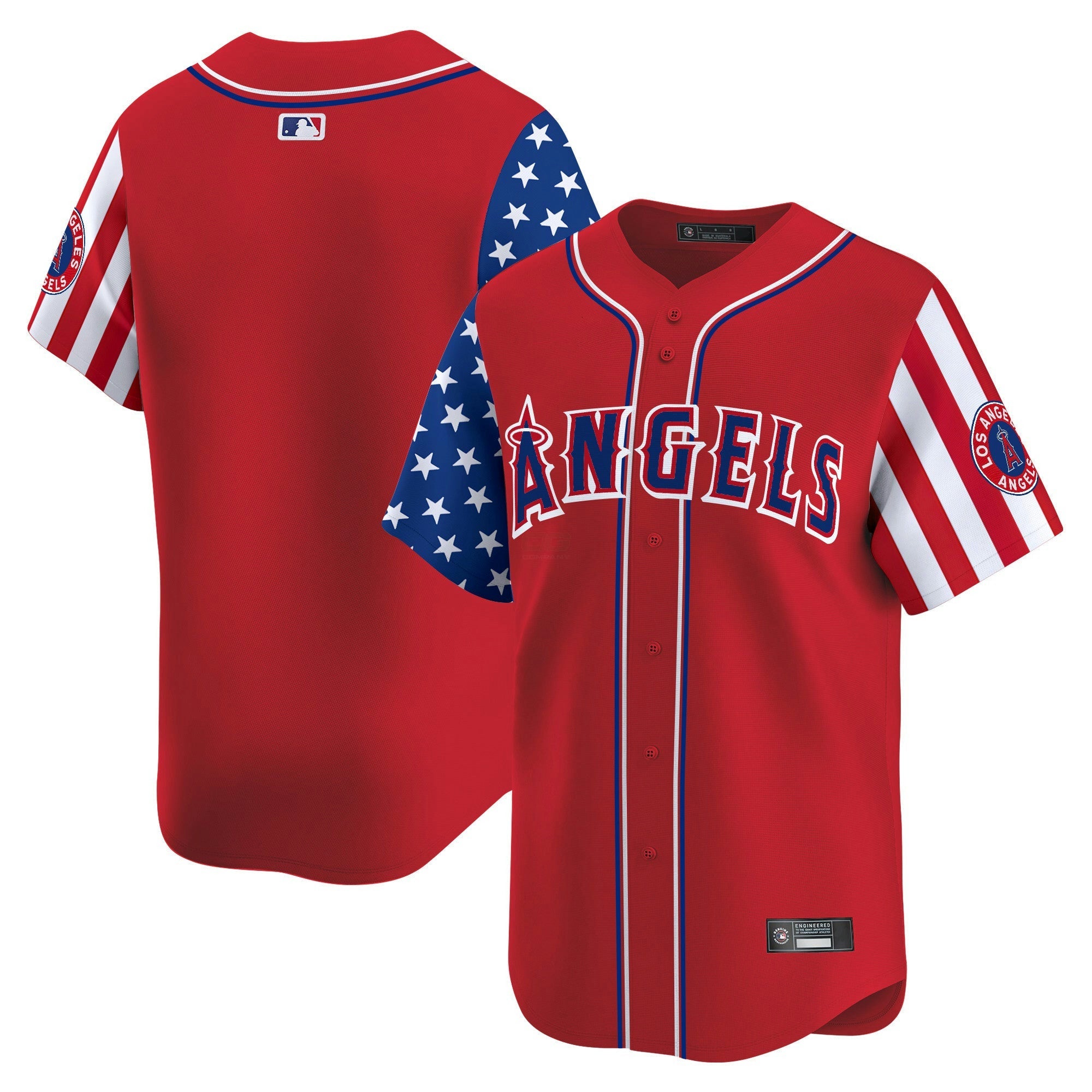 Camisa MLB Men’s Los Angeles 2025 Independence Day Vapor Premier Limited Jersey