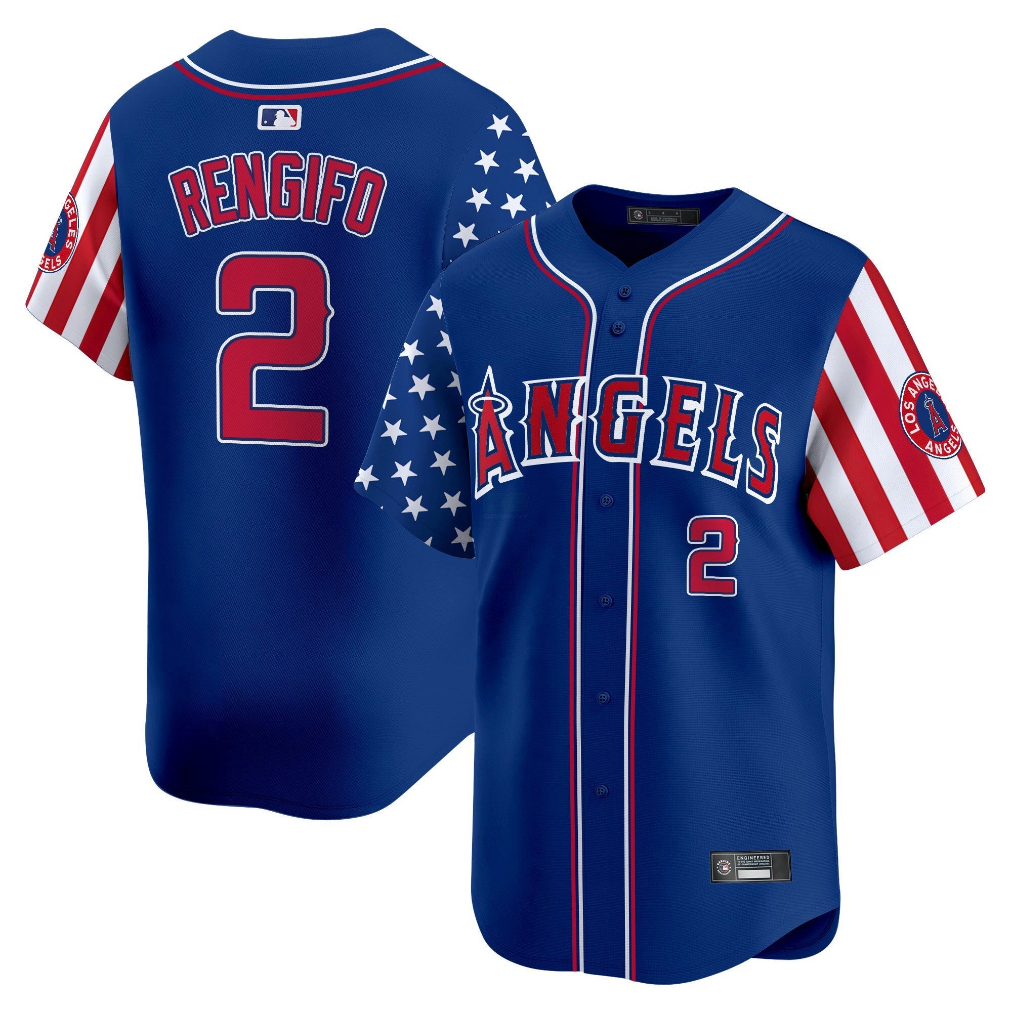 Camisa MLB Men’s Los Angeles 2025 Independence Day Vapor Premier Limited Jersey