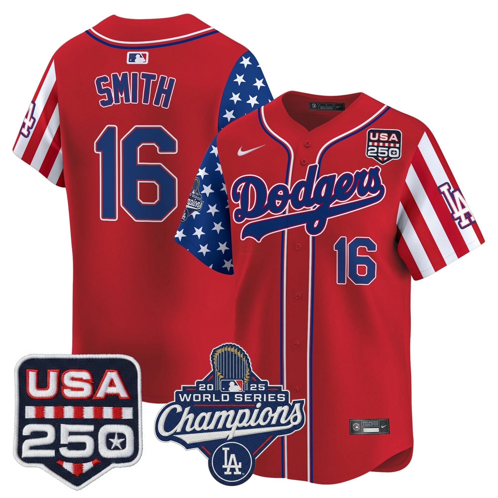 Camisa MLB Men’s Los Angeles “ America250” Edition Vapor Premier Limited Jersey V2
