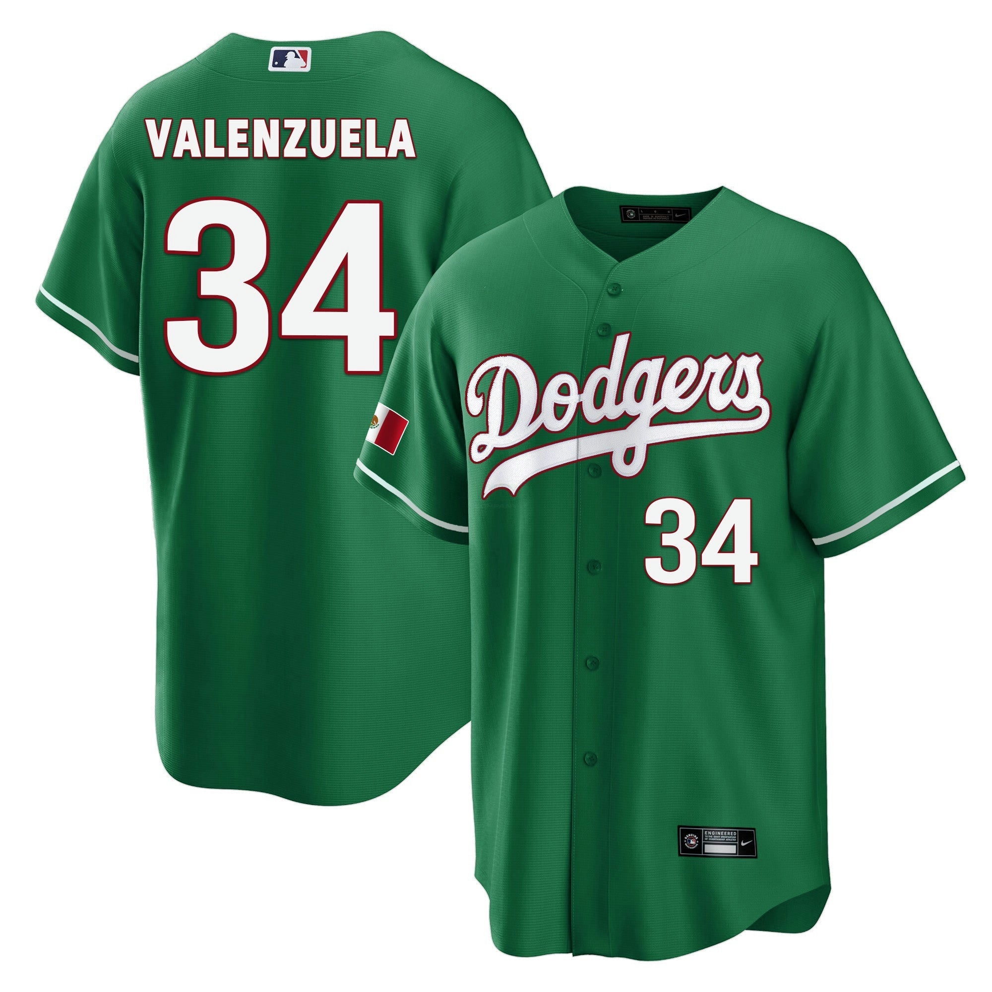 Camisa MLB Men’s Los Angeles Mexico Cool Base Jersey