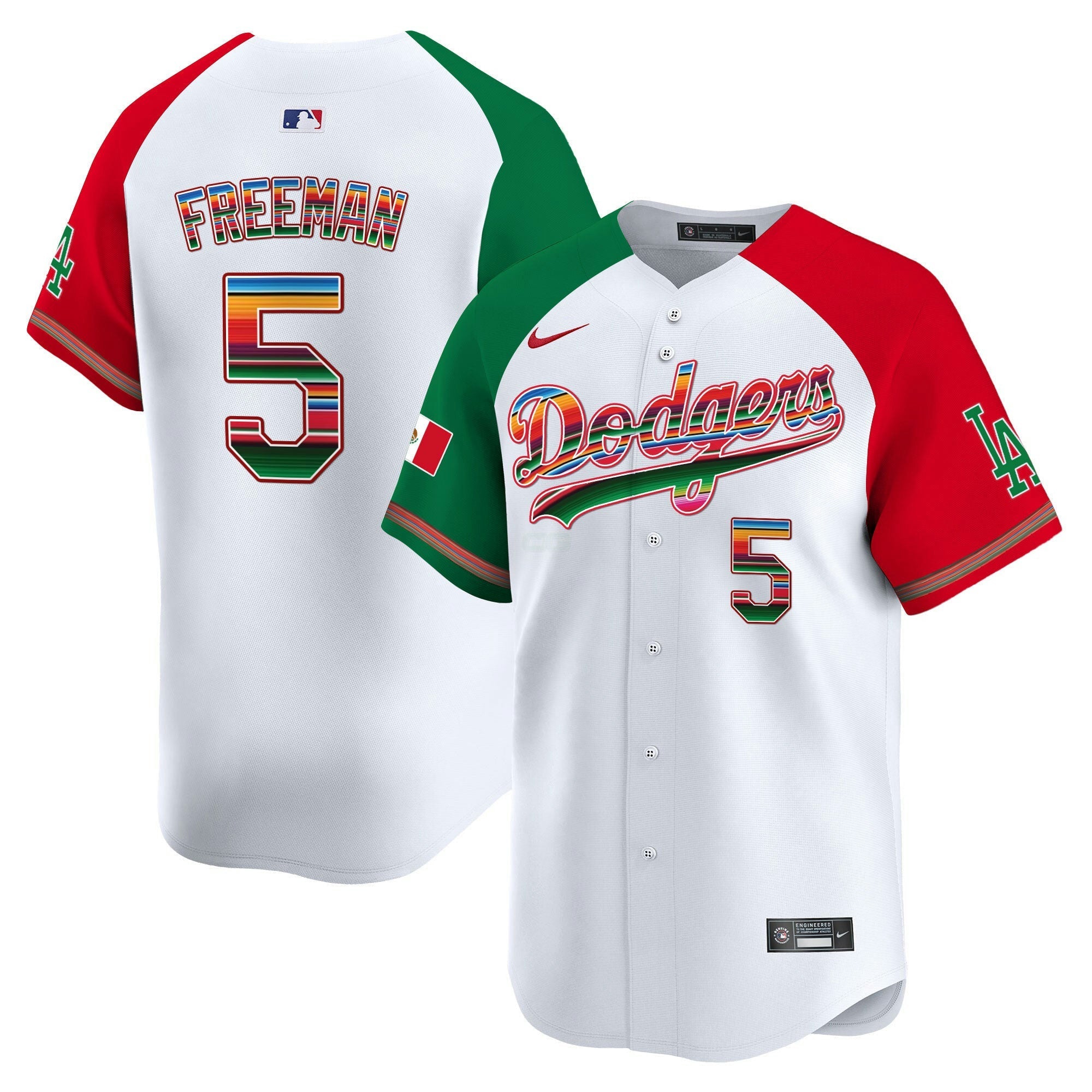 Camisa MLB Men’s Los Angeles Mexico Vapor Premier Limited Jersey
