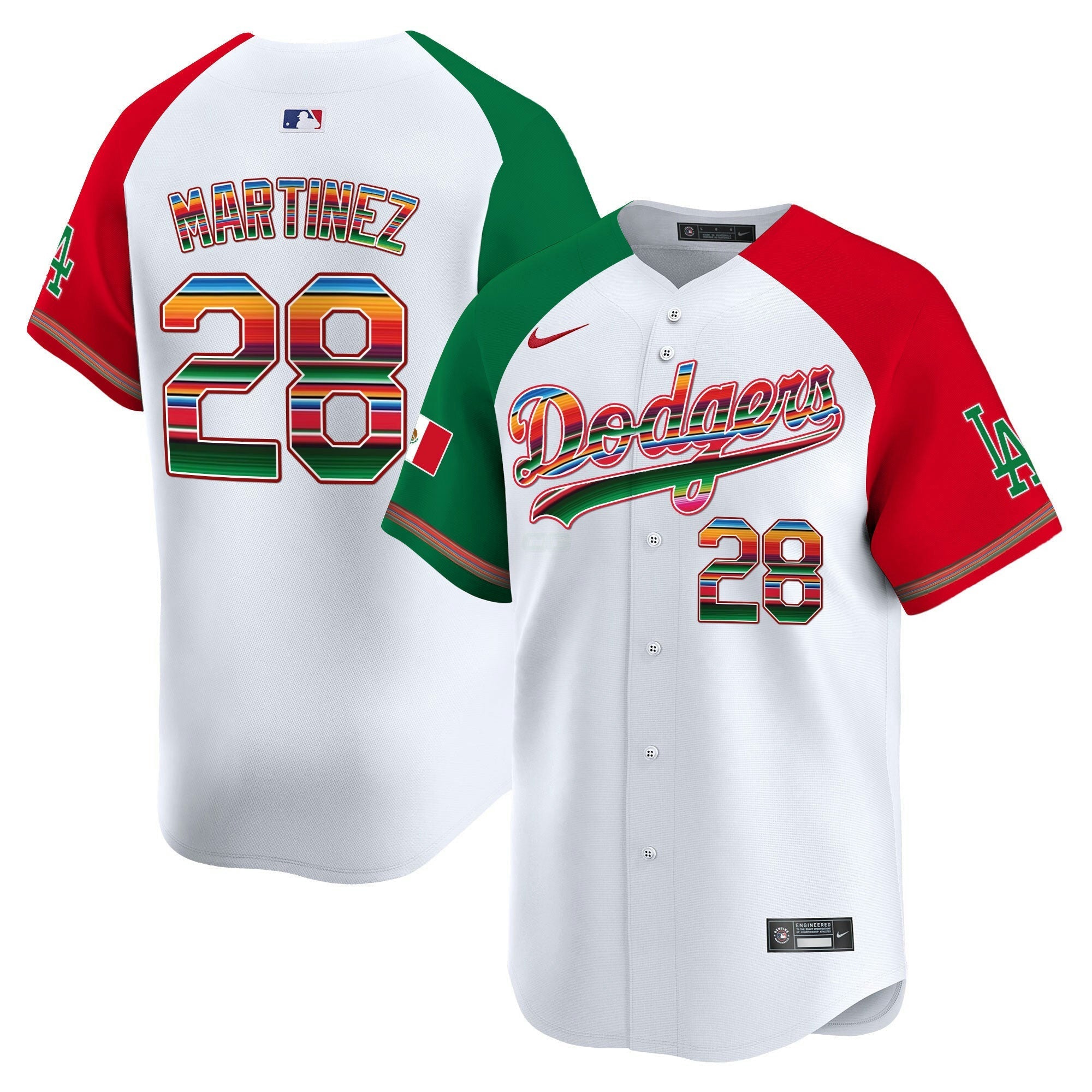 Camisa MLB Men’s Los Angeles Mexico Vapor Premier Limited Jersey