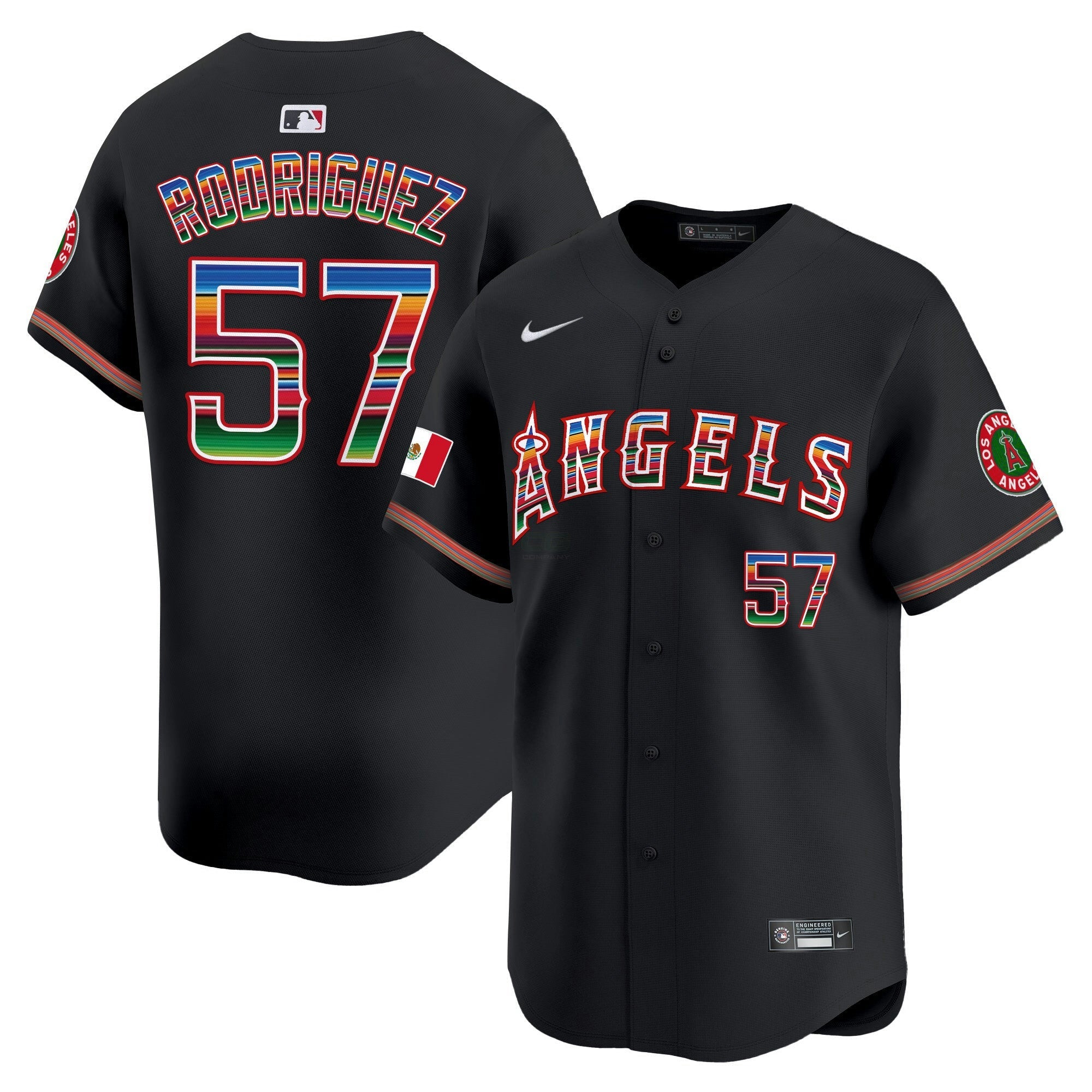 Camisa MLB Men’s Los Angeles Mexico Vapor Premier Limited Jersey