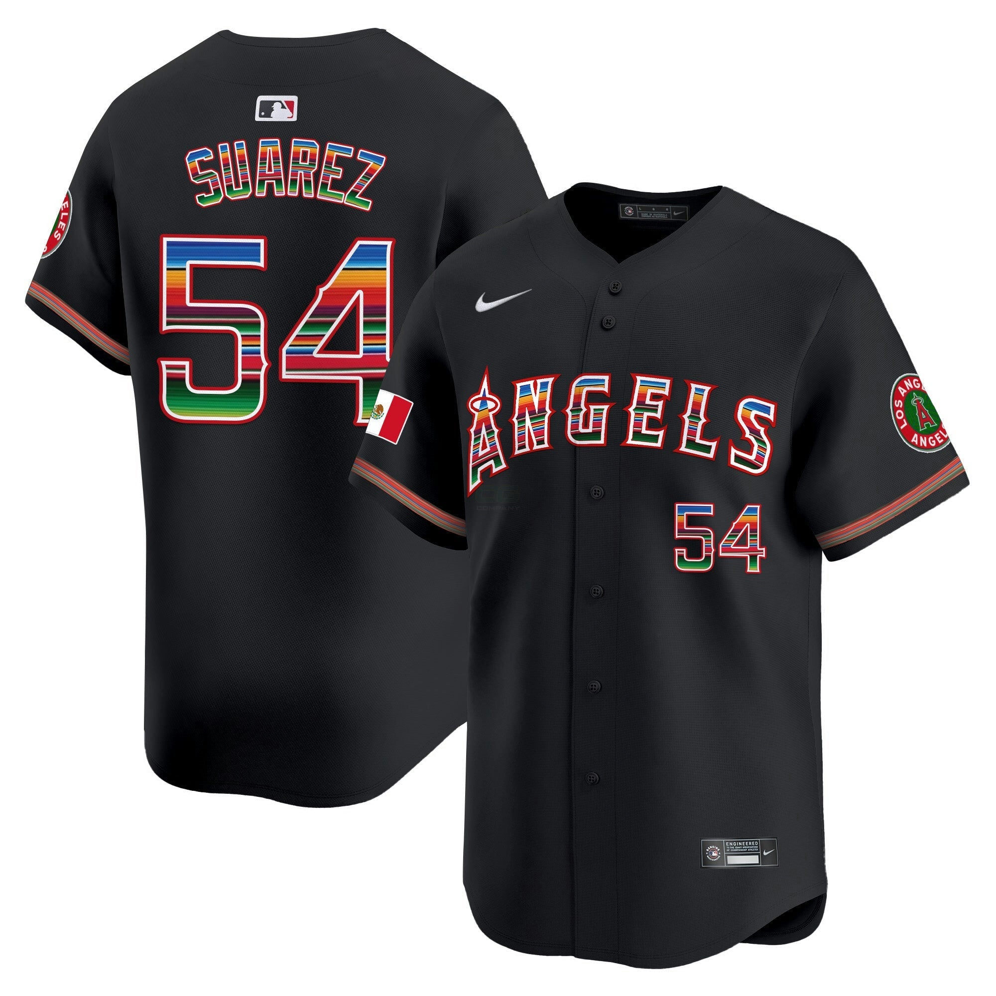 Camisa MLB Men’s Los Angeles Mexico Vapor Premier Limited Jersey