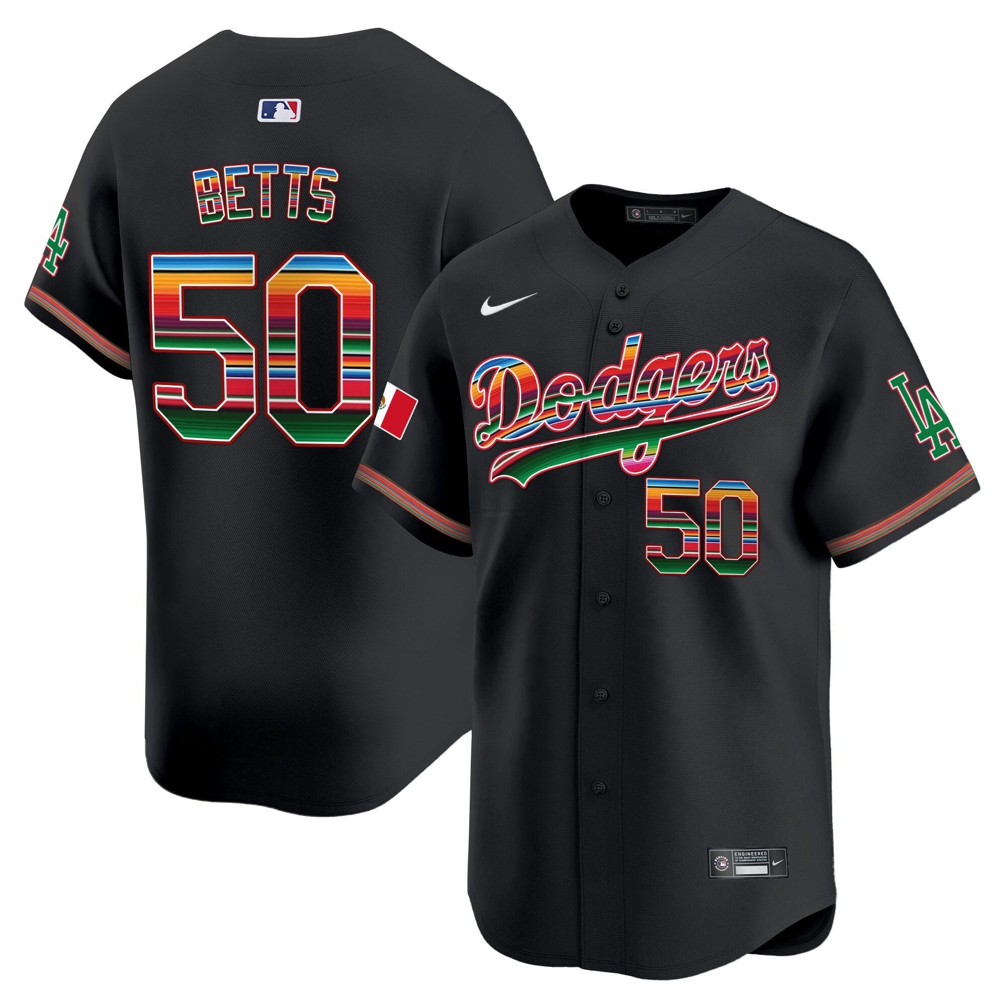 Camisa MLB Men’s Los Angeles Mexico Vapor Premier Limited Jersey