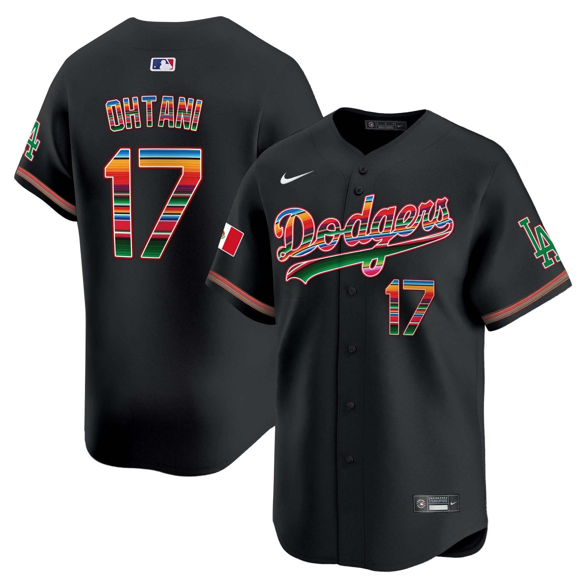 Camisa MLB Men’s Los Angeles Mexico Vapor Premier Limited Jersey