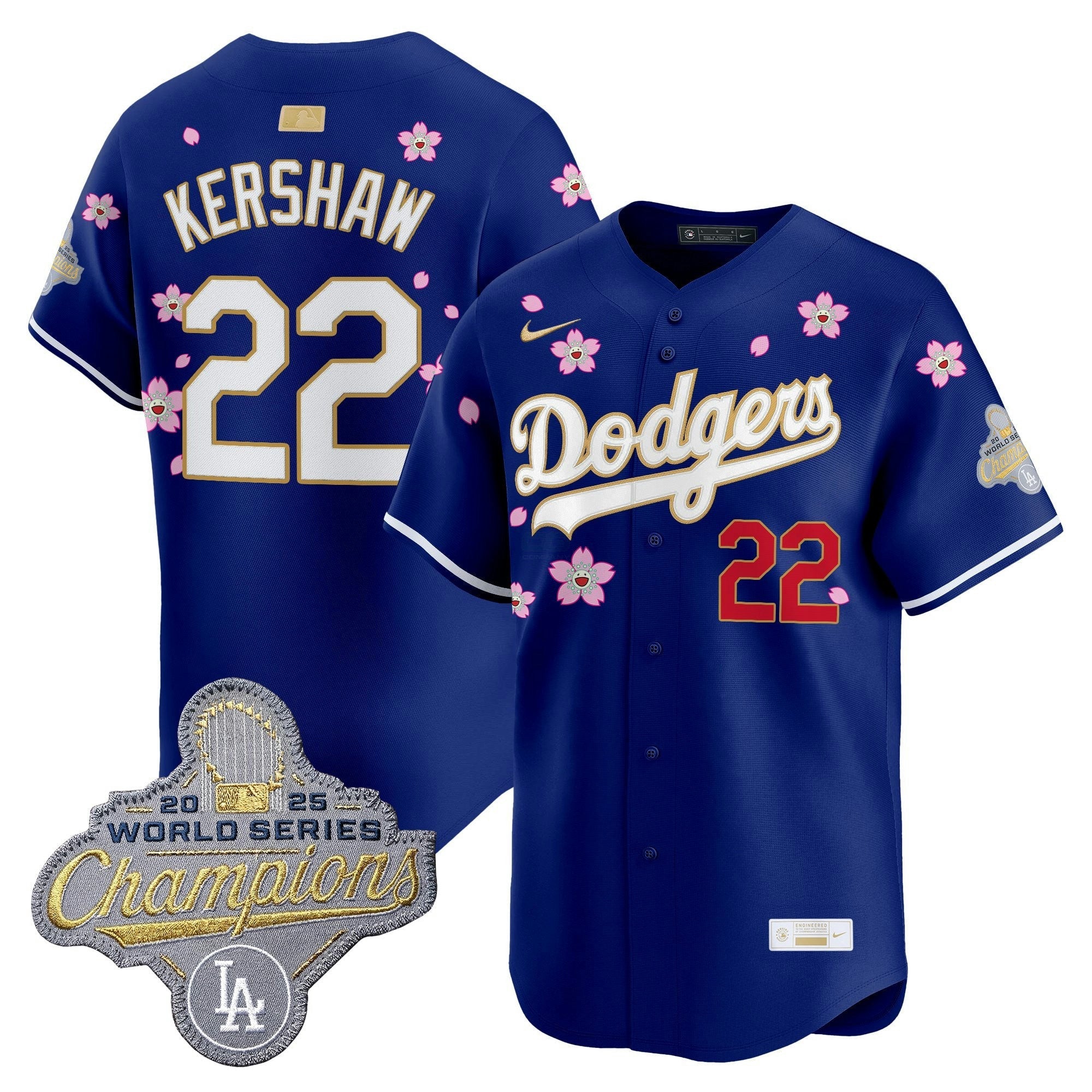 Camisa MLB Men’s Los Angeles “Tokyo Series x Gold Collection” Vapor Premier Limited Jersey