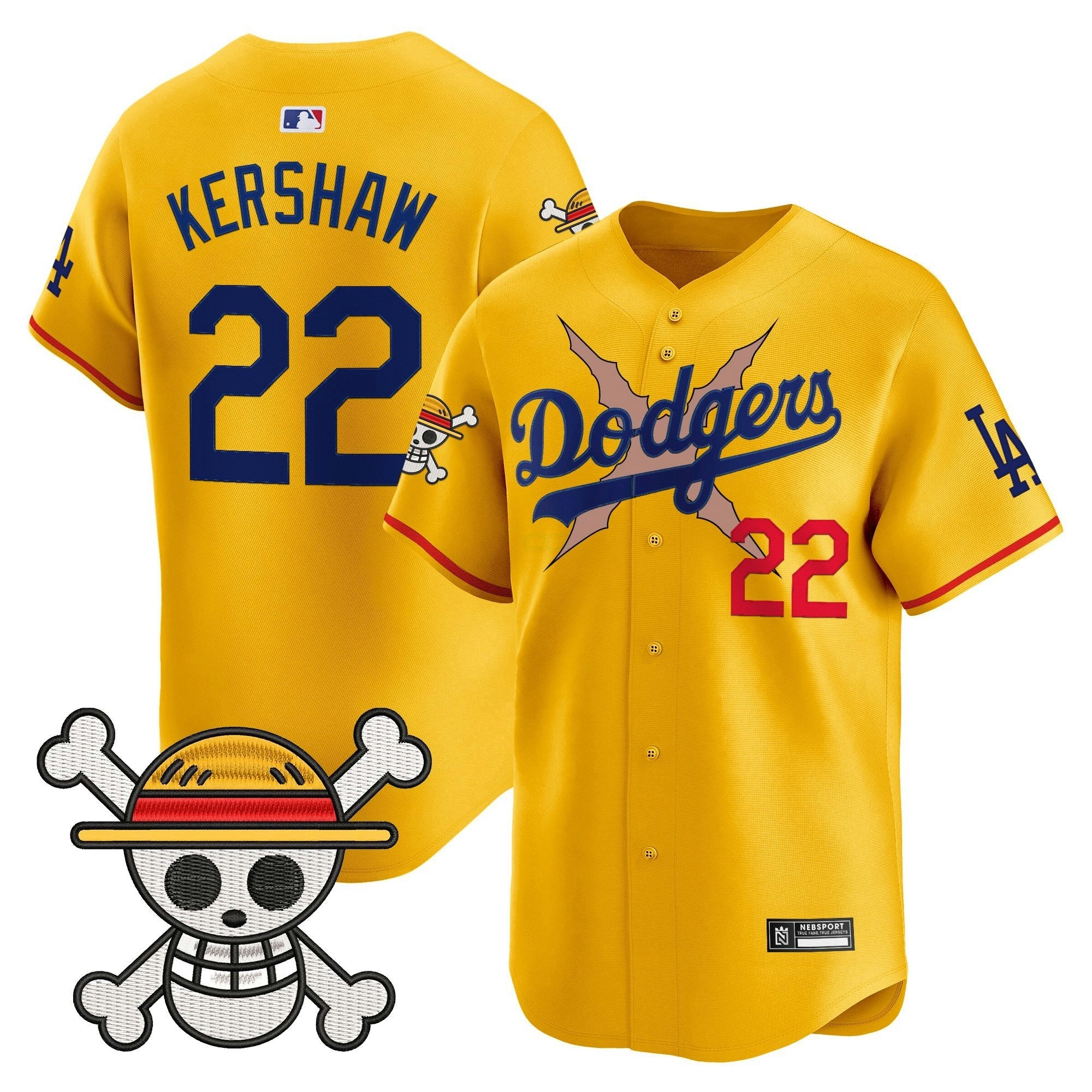 Camisa MLB Men’s Los Angeles x One Piece 2025 Vapor Premier Limited Jersey – Stitched