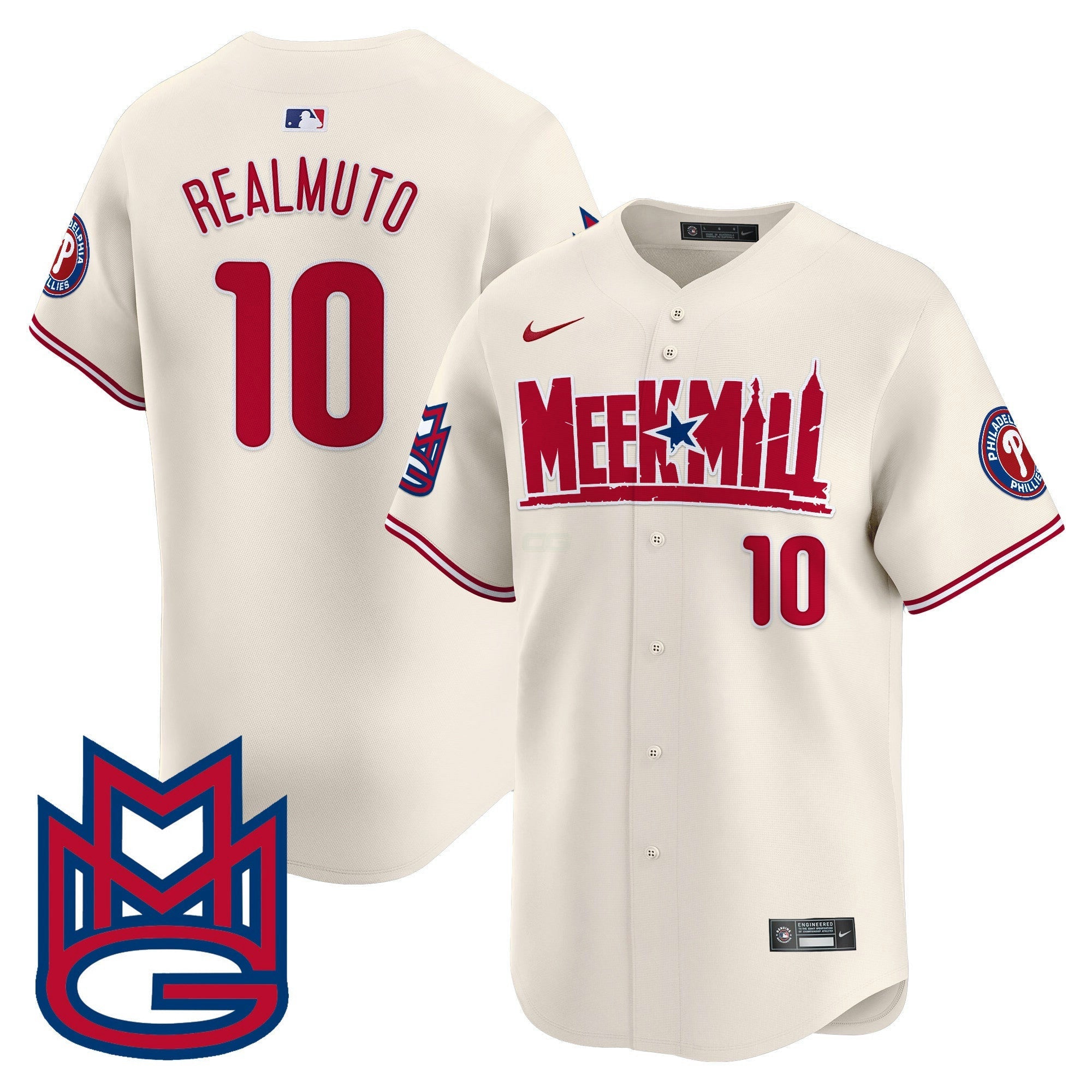 Camisa MLB Men’s Meek Mill Vapor Premier Limited Jersey