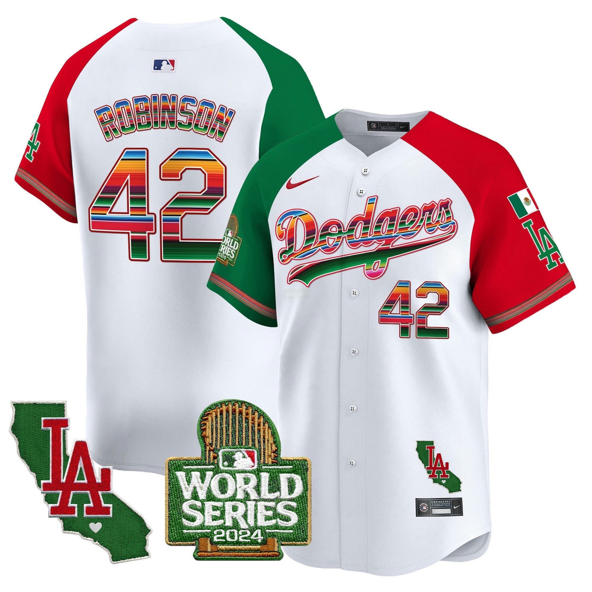 Camisa MLB Men’s Mexico 2024 World Series Vapor Premier Limited Jersey