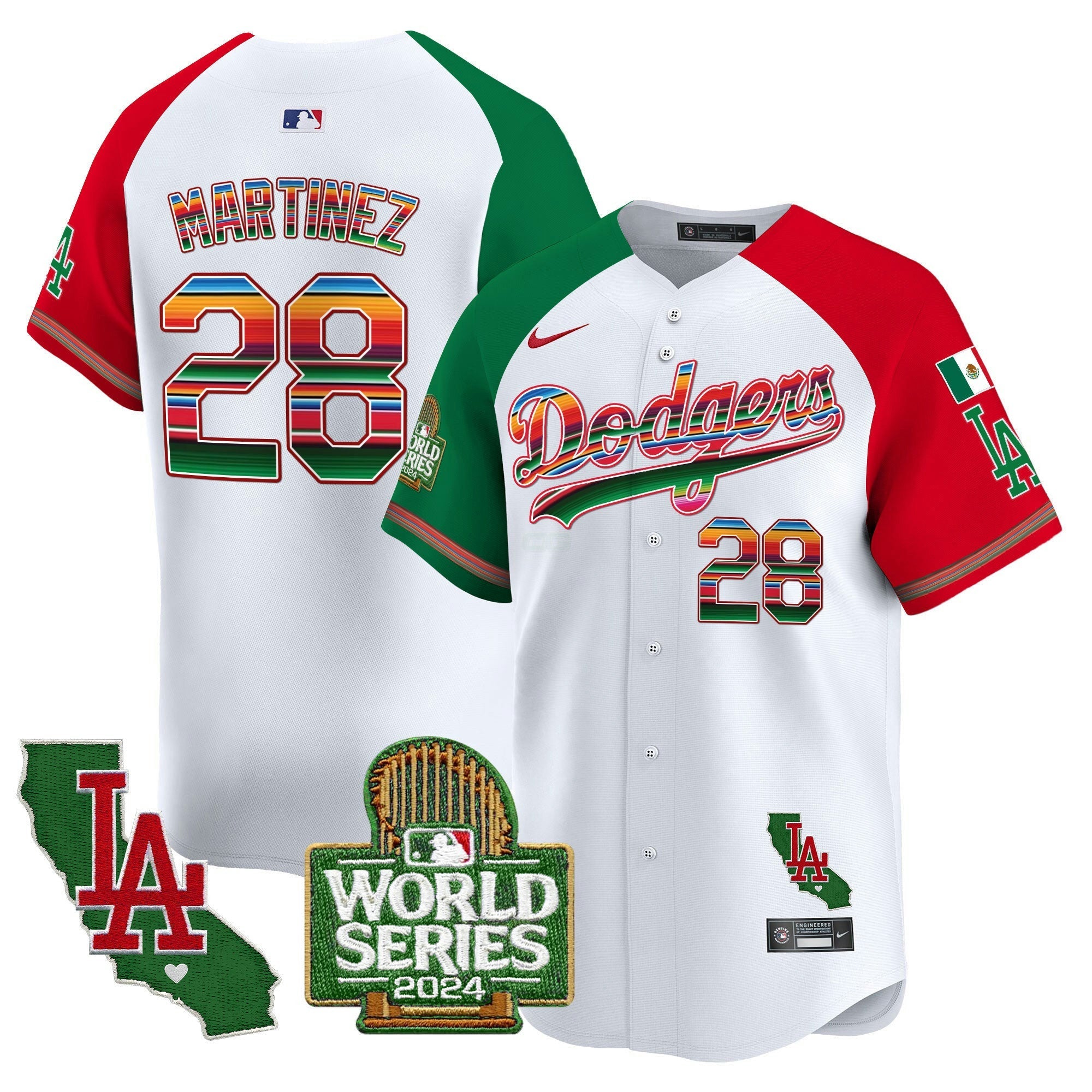 Camisa MLB Men’s Mexico 2024 World Series Vapor Premier Limited Jersey