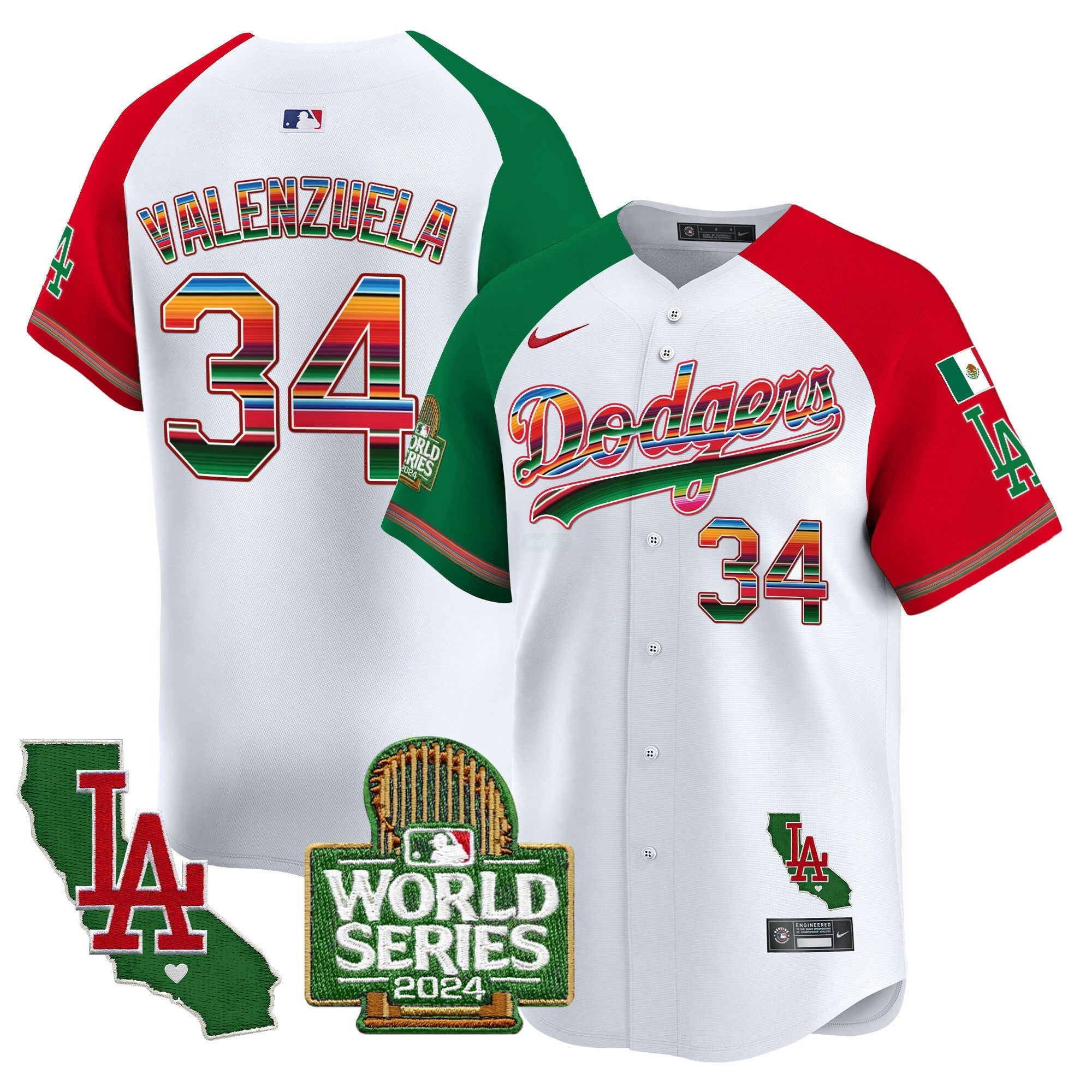 Camisa MLB Men’s Mexico 2024 World Series Vapor Premier Limited Jersey