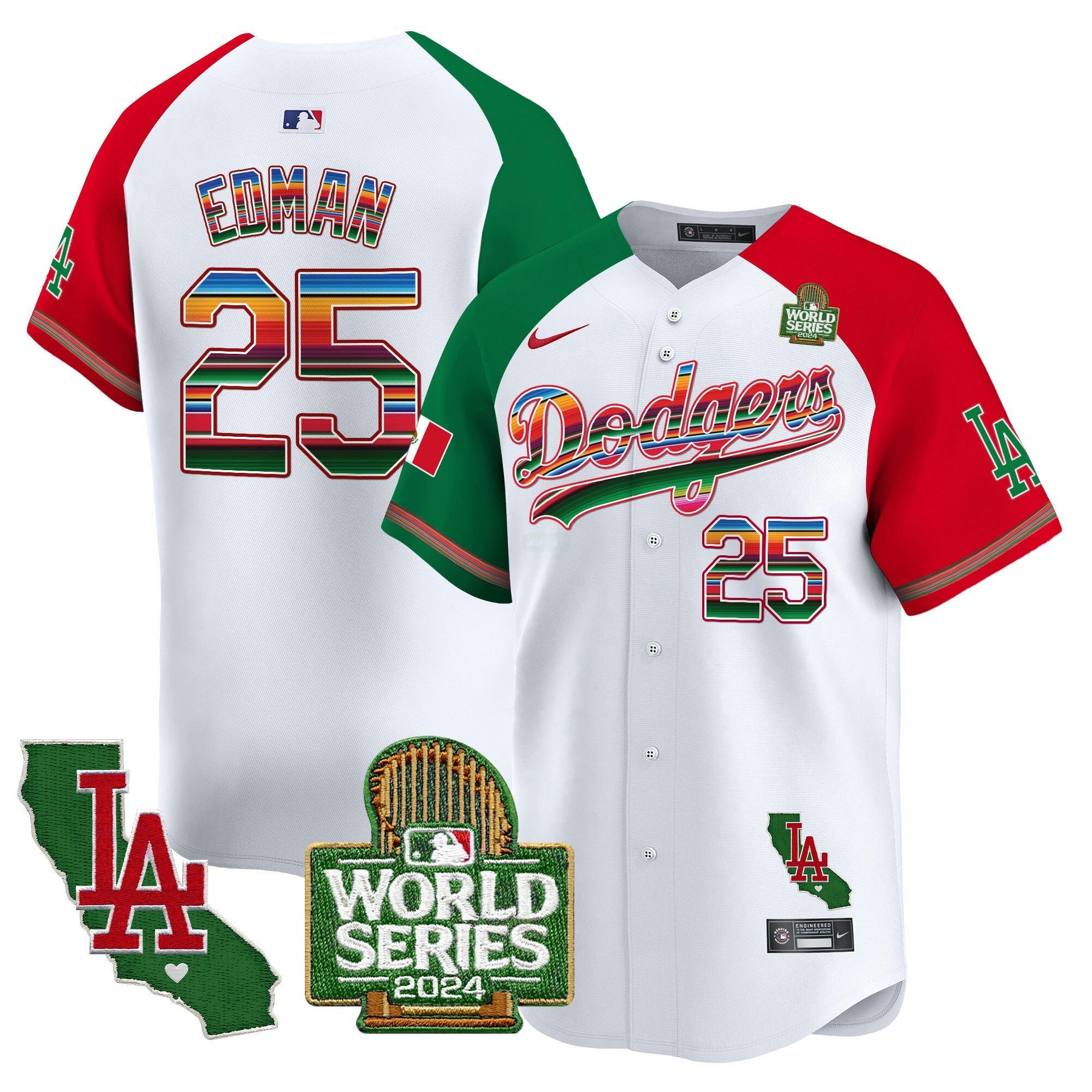 Camisa MLB Men’s Mexico 2024 World Series Vapor Premier Limited Jersey V2
