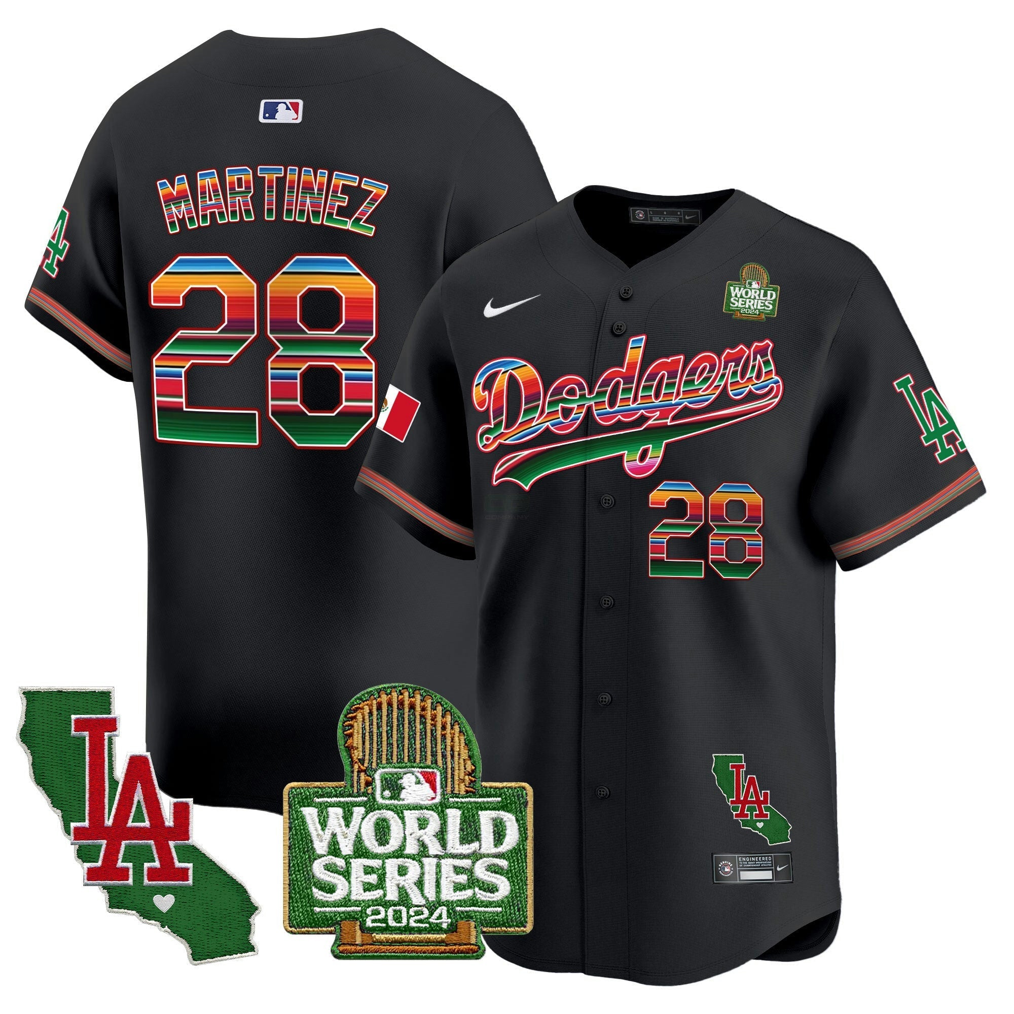 Camisa MLB Men’s Mexico 2024 World Series Vapor Premier Limited Jersey V2