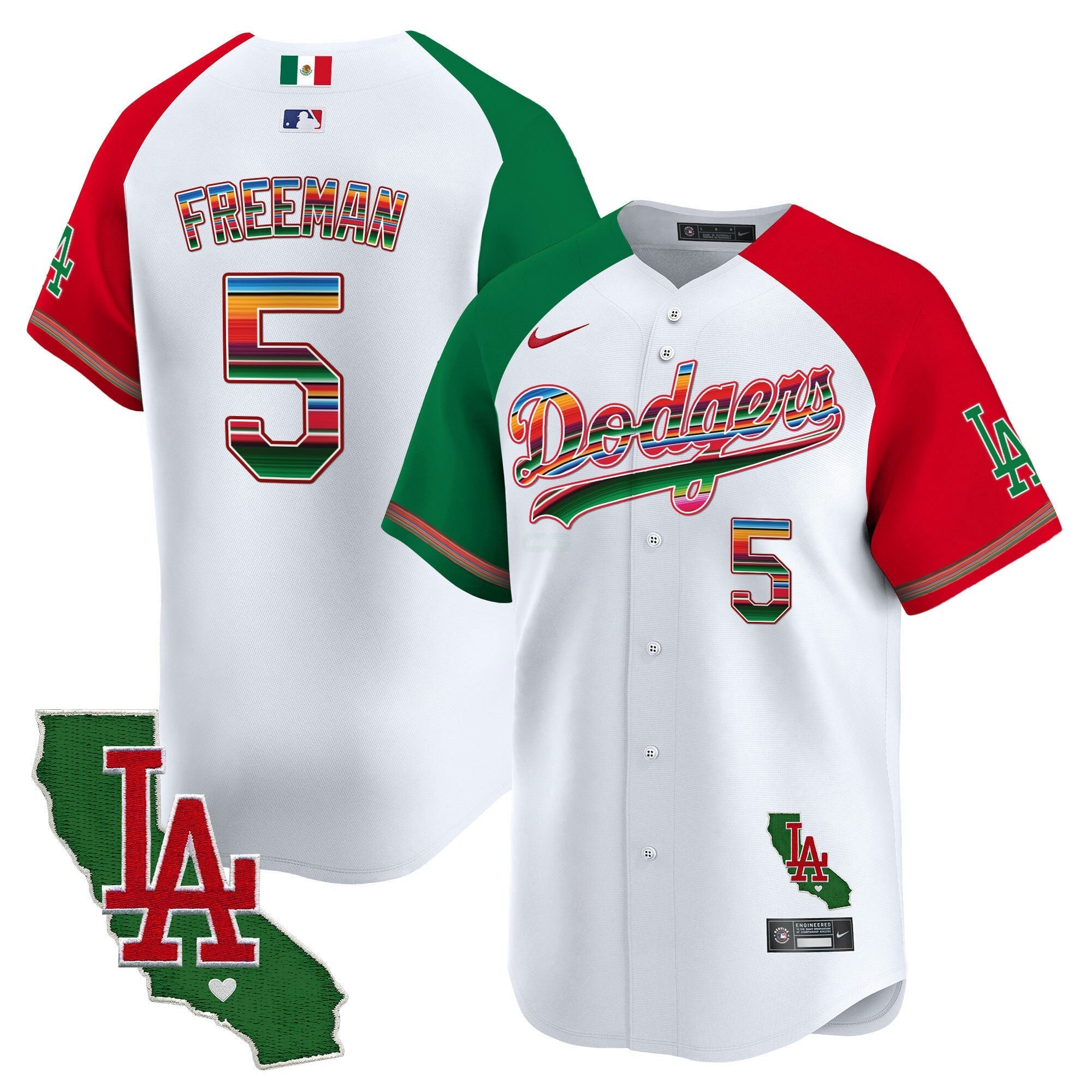 Camisa MLB Men’s Mexico California Patch Vapor Premier Limited Jersey V2