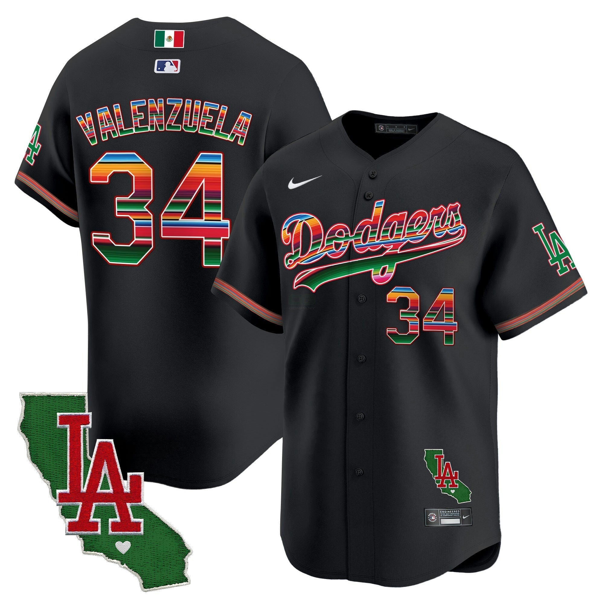 Camisa MLB Men’s Mexico California Patch Vapor Premier Limited Jersey V2