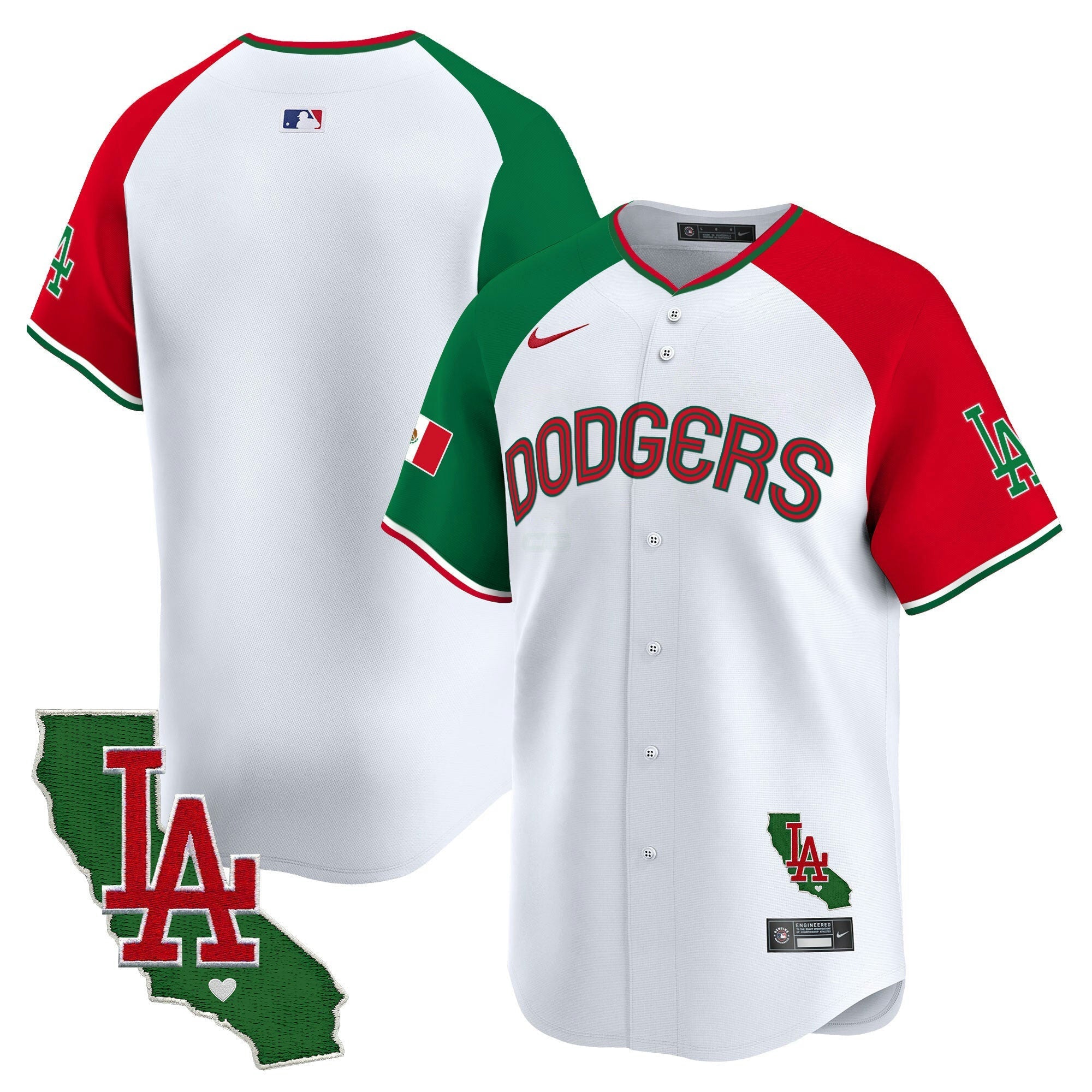 Camisa MLB Men’s Mexico California Patch Vapor Premier Limited Jersey V3