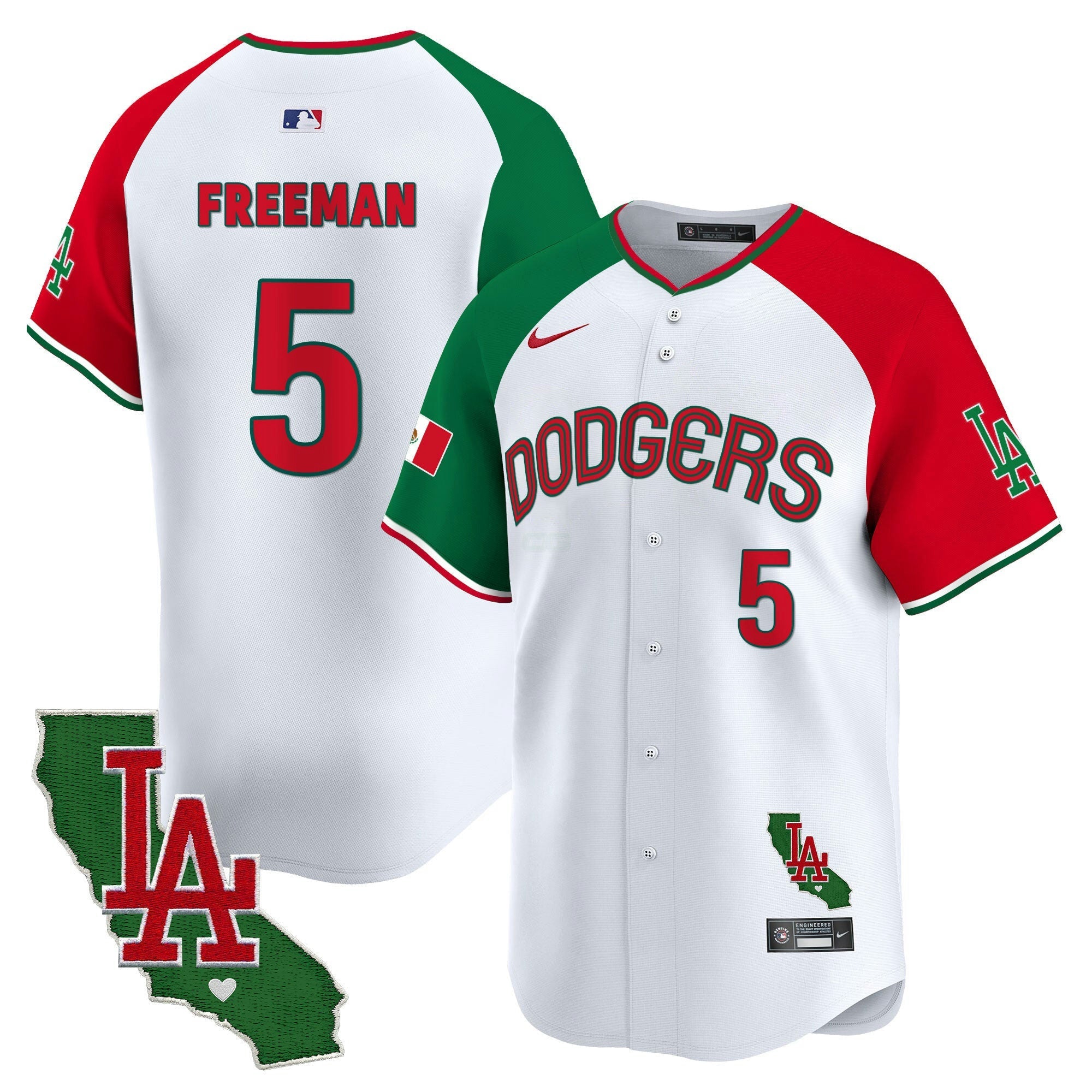 Camisa MLB Men’s Mexico California Patch Vapor Premier Limited Jersey V3