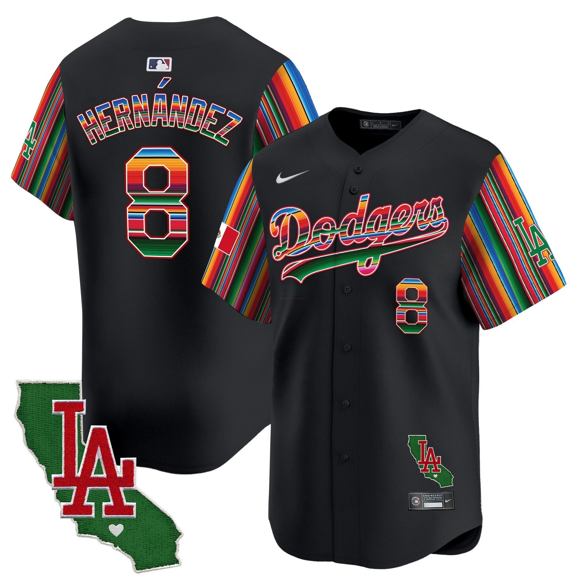 Camisa MLB Men’s Mexico California Patch Vapor Premier Limited Jersey V5