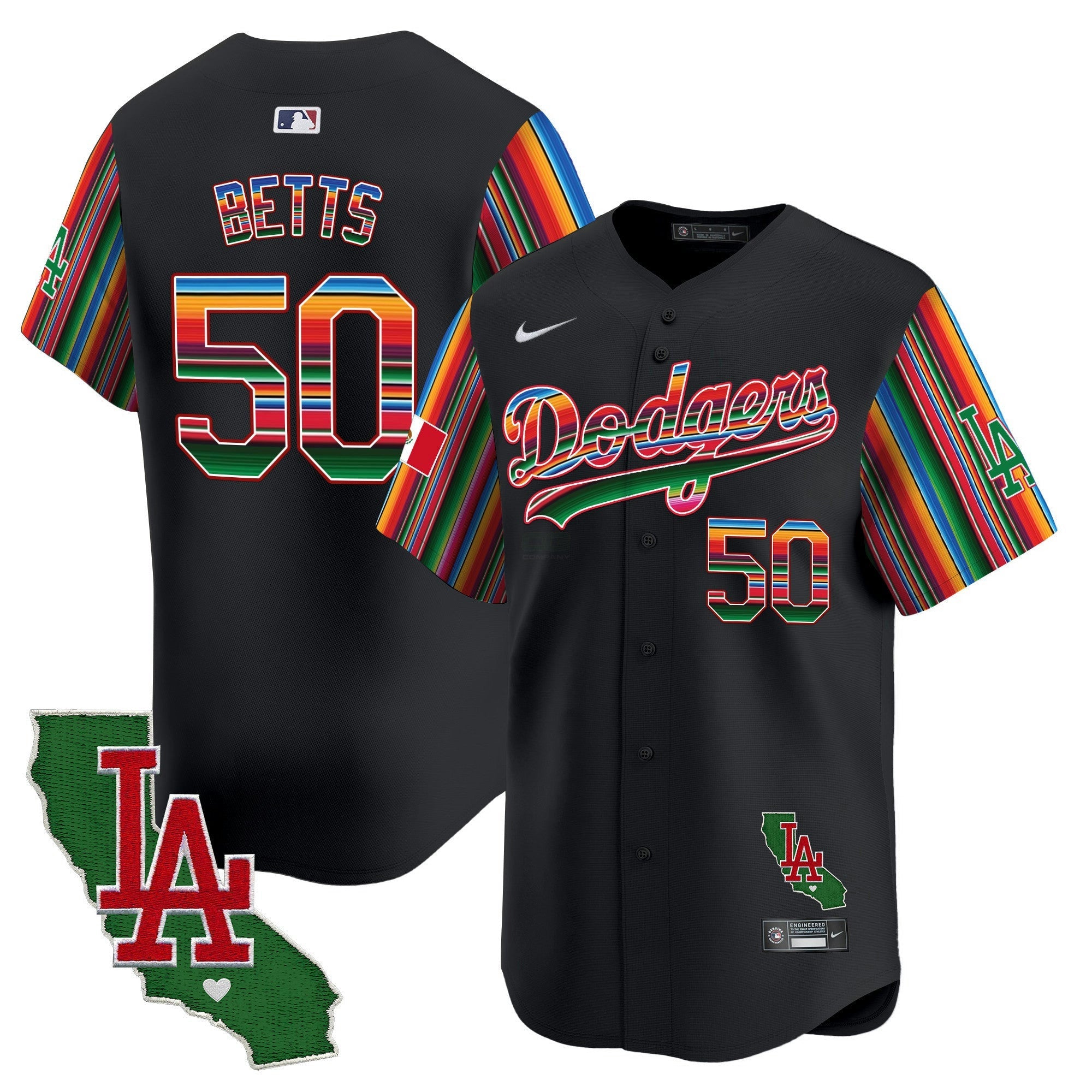 Camisa MLB Men’s Mexico California Patch Vapor Premier Limited Jersey V5