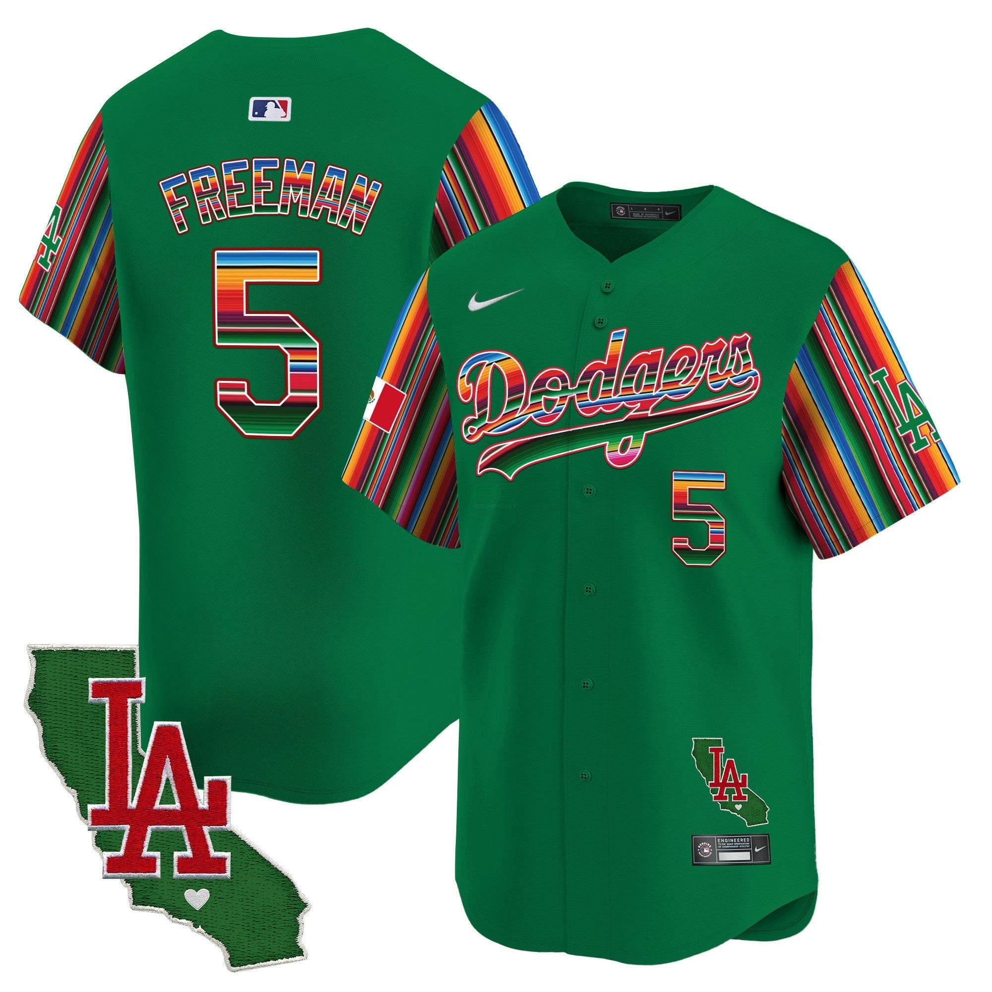 Camisa MLB Men’s Mexico California Patch Vapor Premier Limited Jersey V5