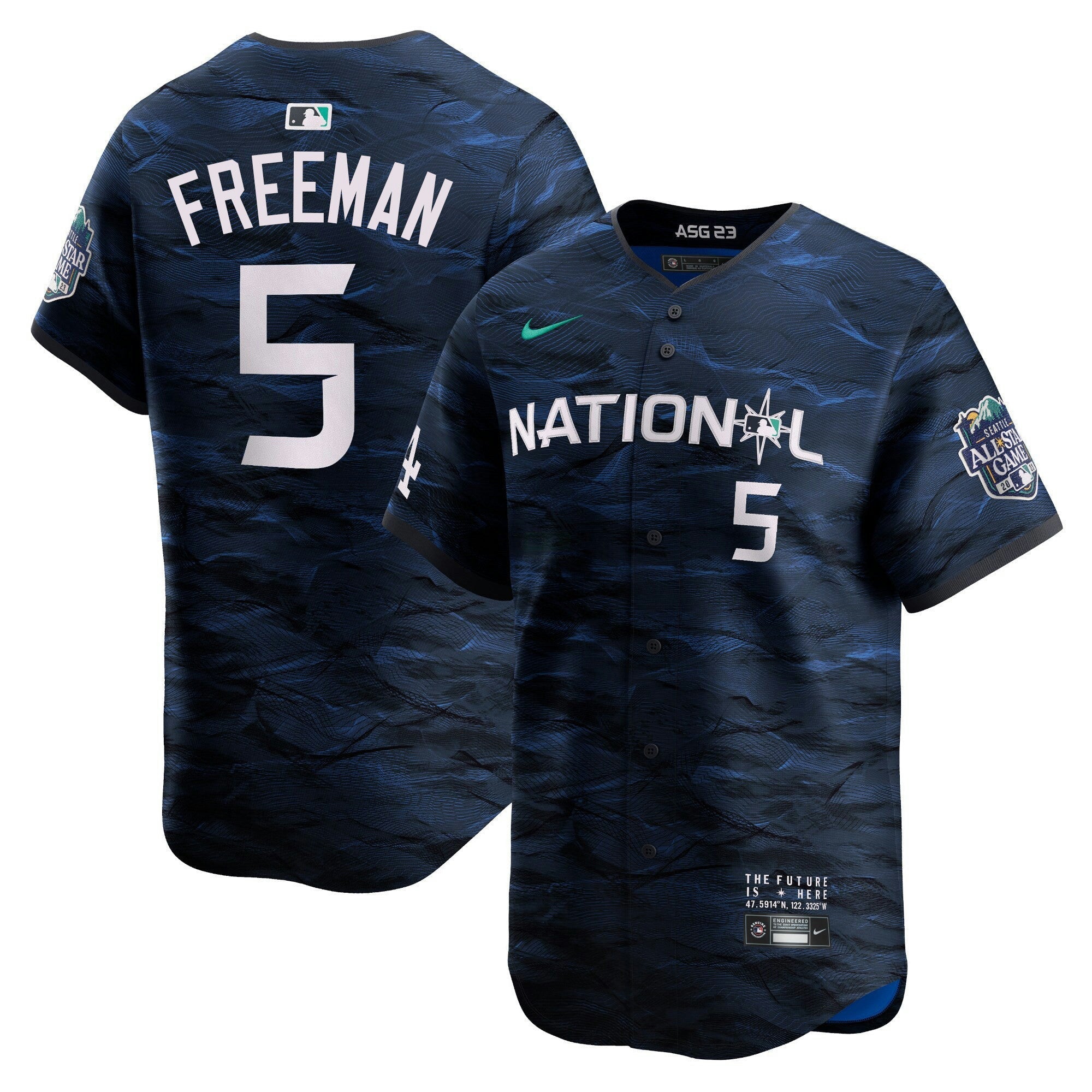 Camisa MLB Men’s National League 2023 All-Star Game Azul Royal Jersey