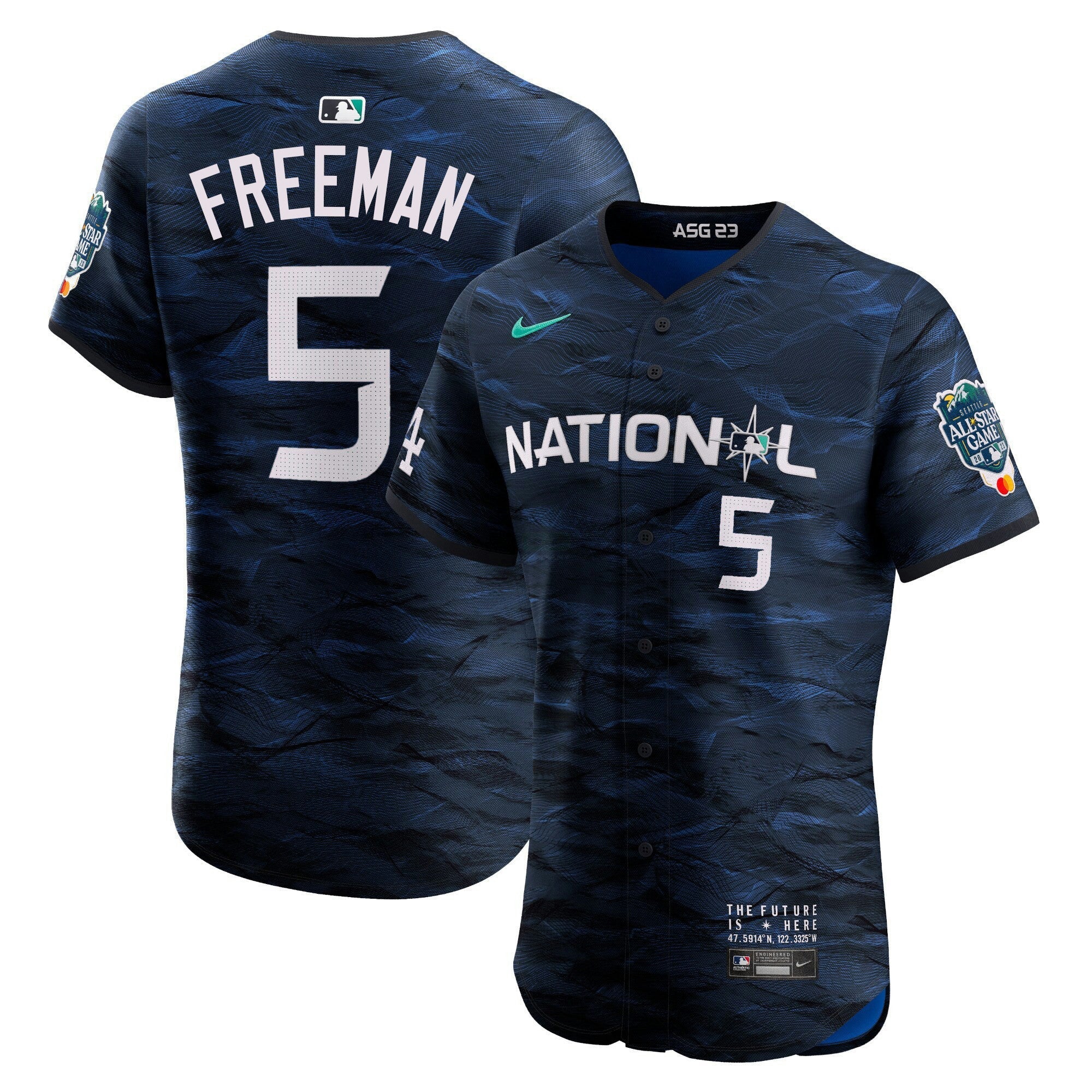 Camisa MLB Men’s National League 2023 All-Star Game Azul Royal Jersey