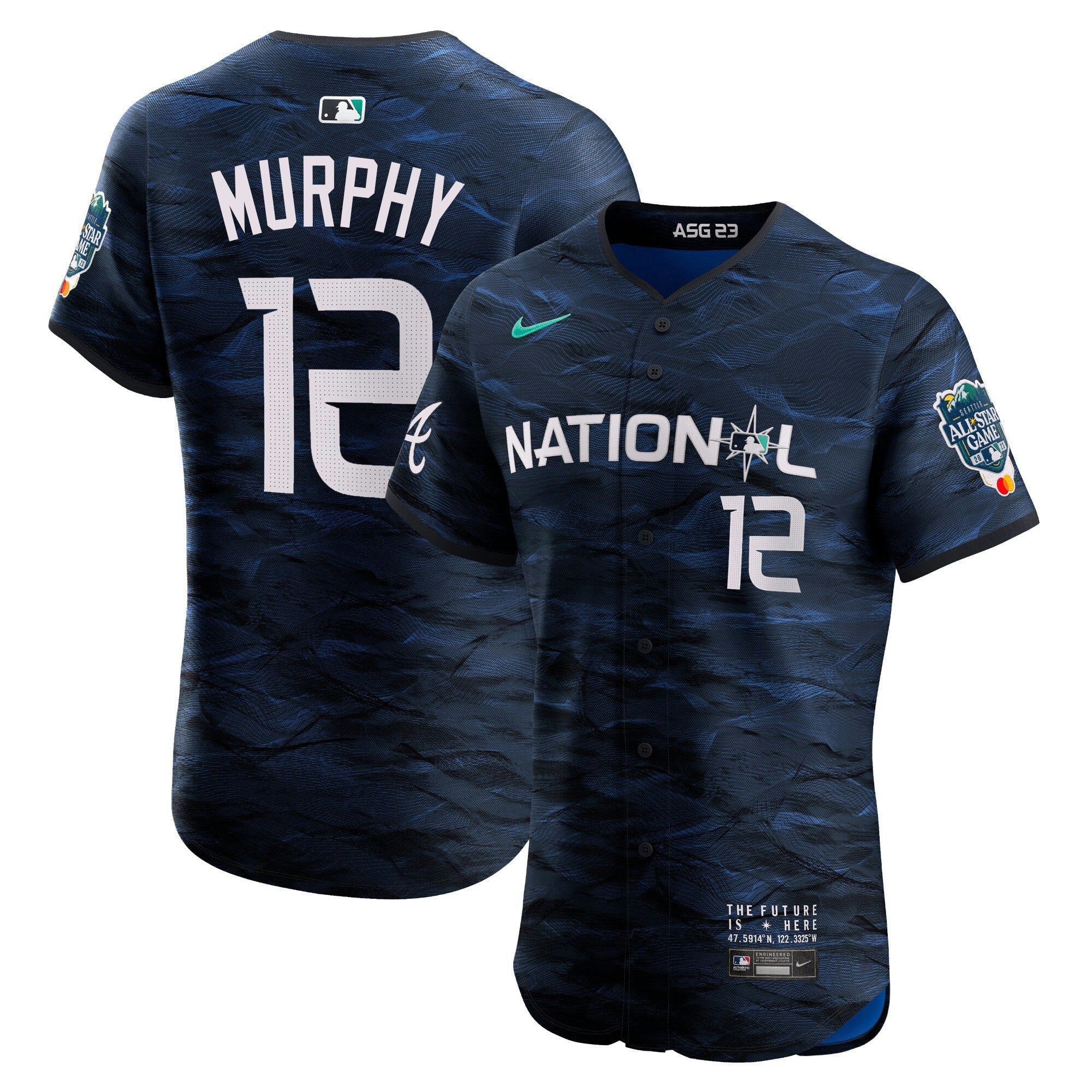 Camisa MLB Men’s National League 2023 All-Star Game Azul Royal Jersey