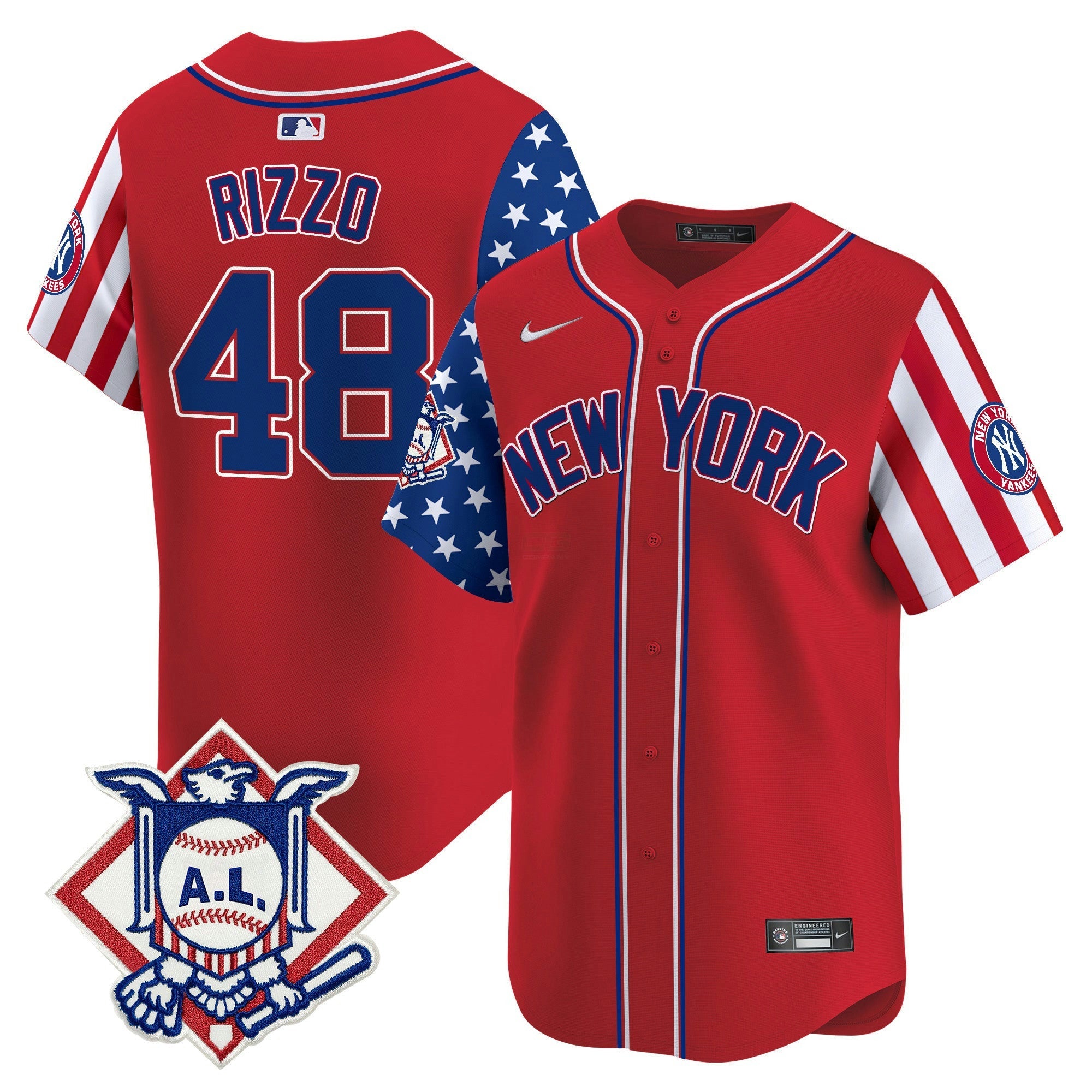 Camisa MLB Men’s New York 2024 Fourth of July Vapor Premier Limited Jersey V2