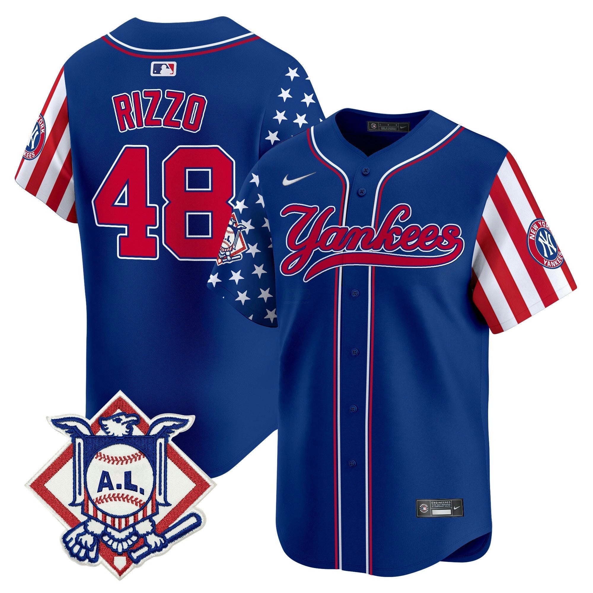 Camisa MLB Men’s New York 2024 Fourth of July Vapor Premier Limited Jersey V3