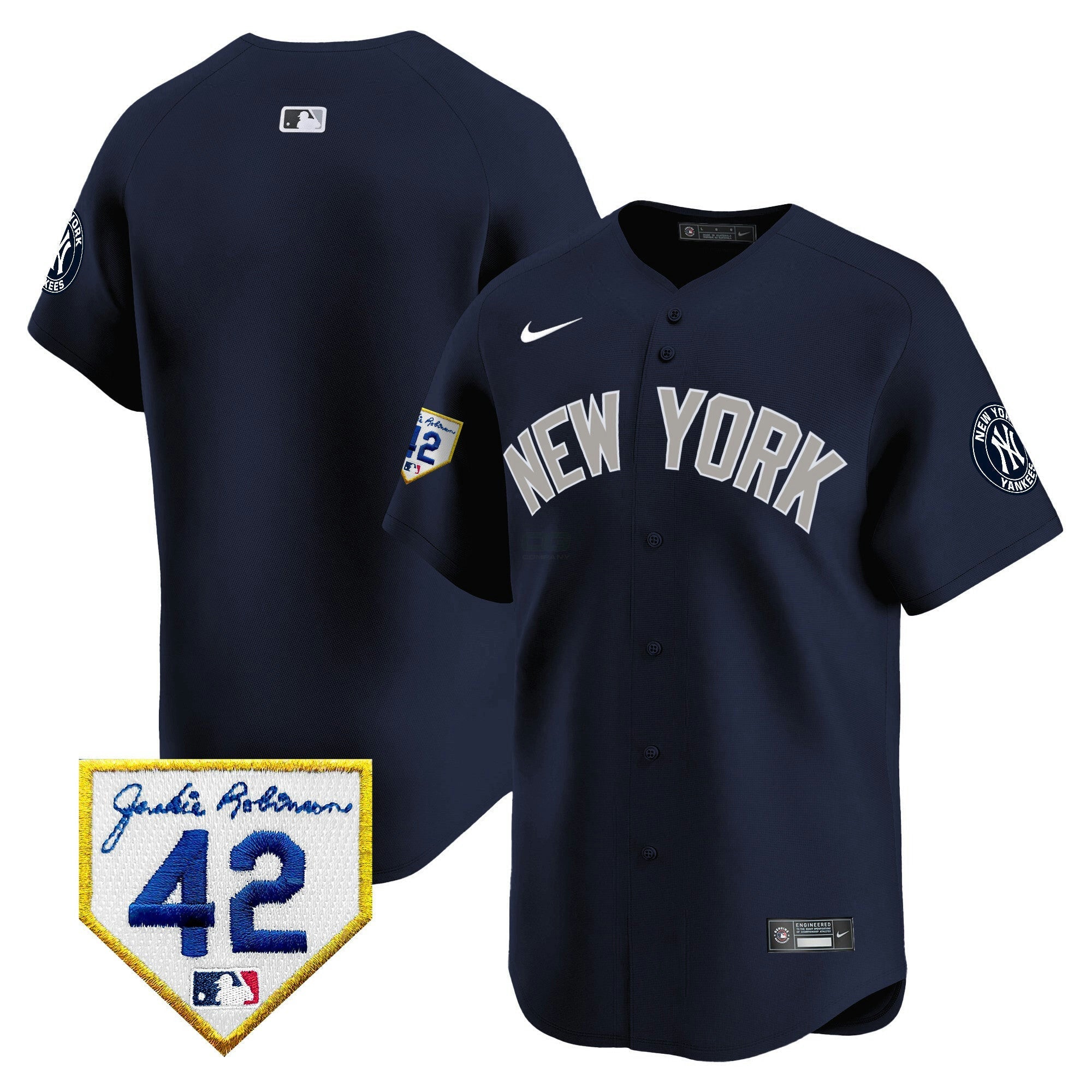 Camisa MLB Men’s New York 2024 Jackie Robinson Patch Vapor Premier Limited Jersey