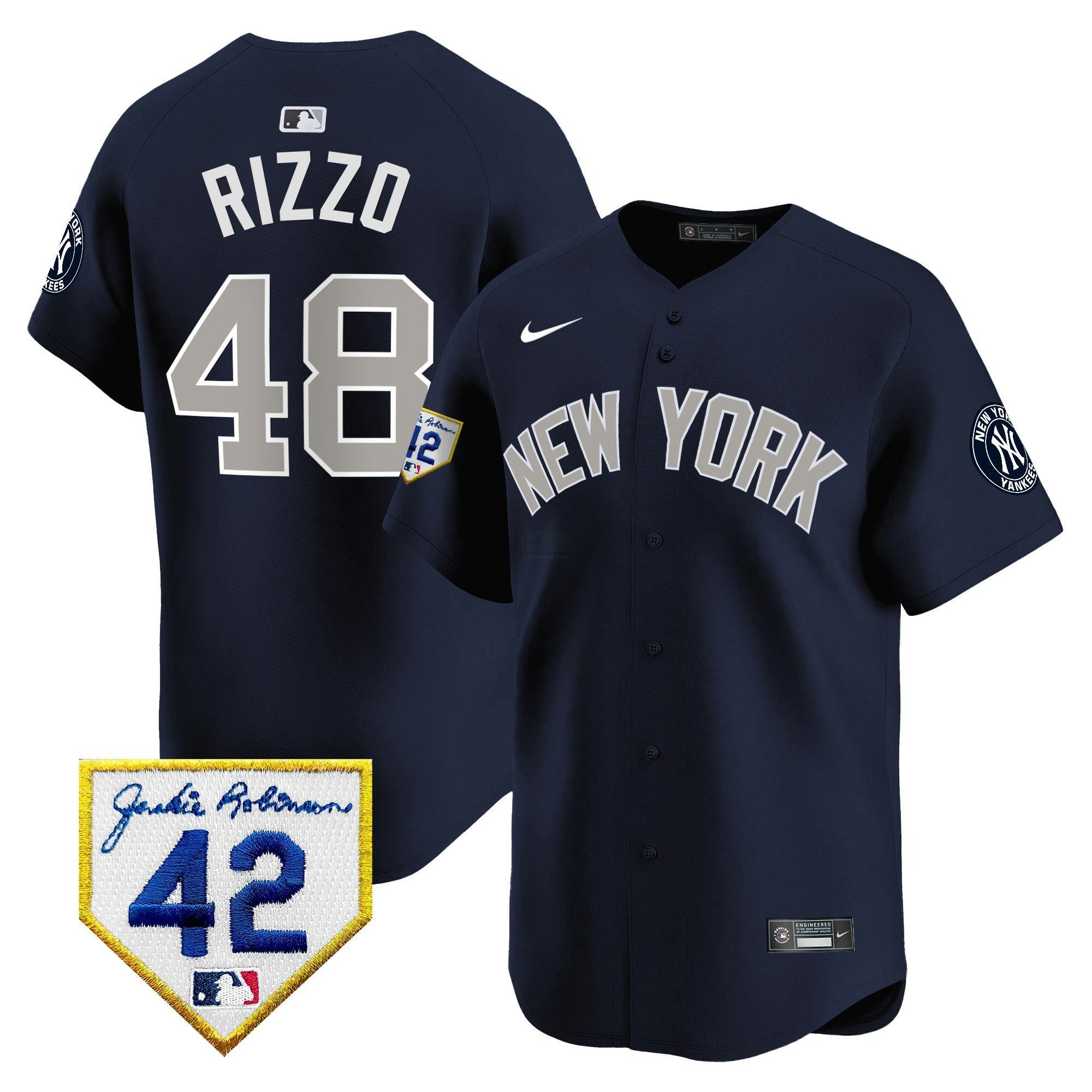 Camisa MLB Men’s New York 2024 Jackie Robinson Patch Vapor Premier Limited Jersey