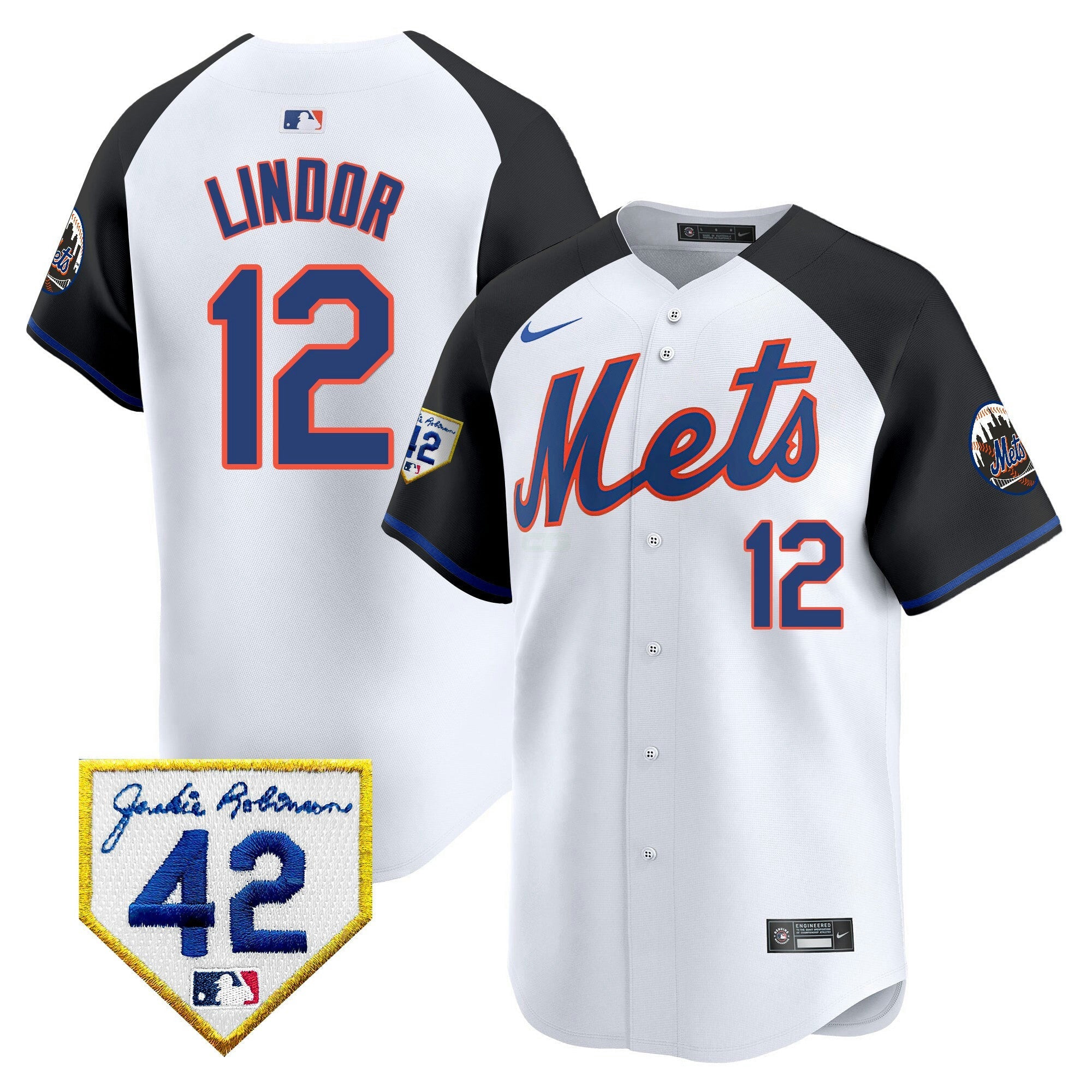 Camisa MLB Men’s New York 2024 Jackie Robinson Patch Vapor Premier Limited Jersey