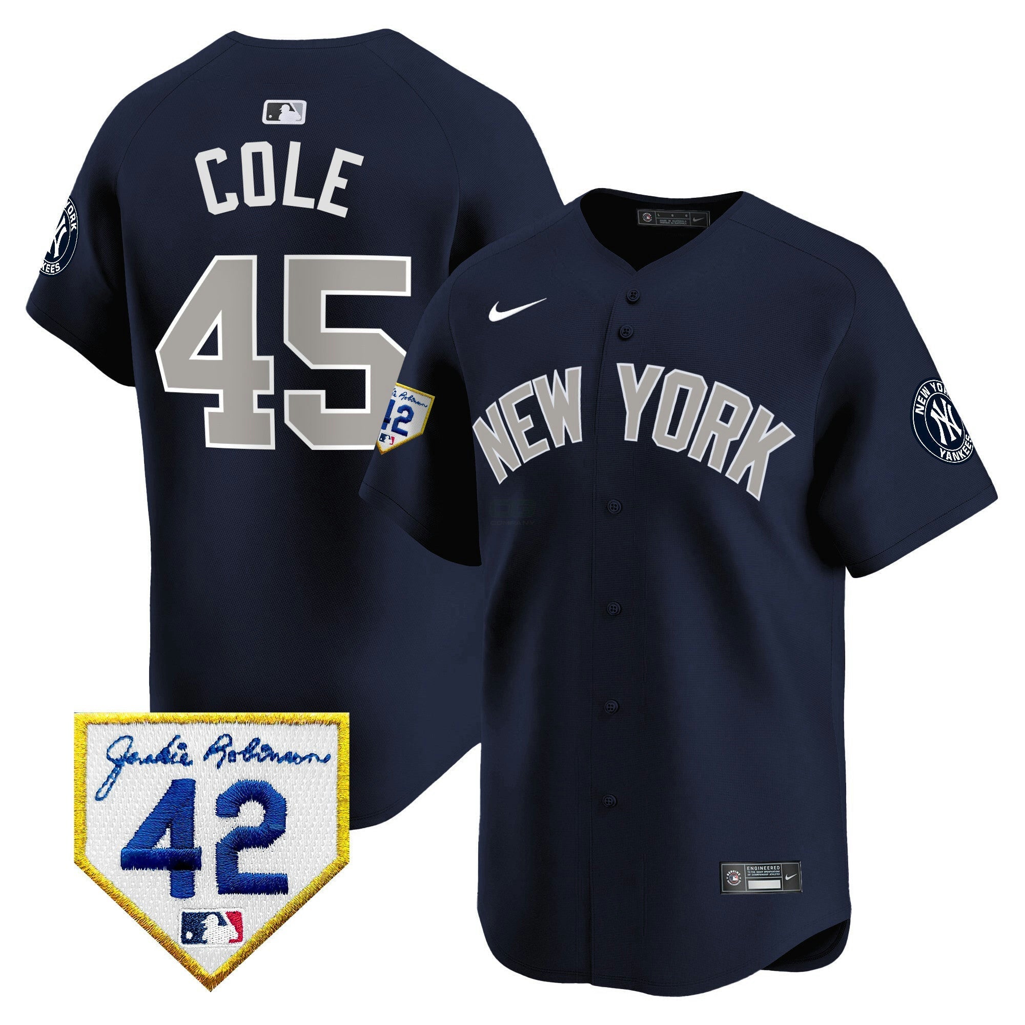 Camisa MLB Men’s New York 2024 Jackie Robinson Patch Vapor Premier Limited Jersey