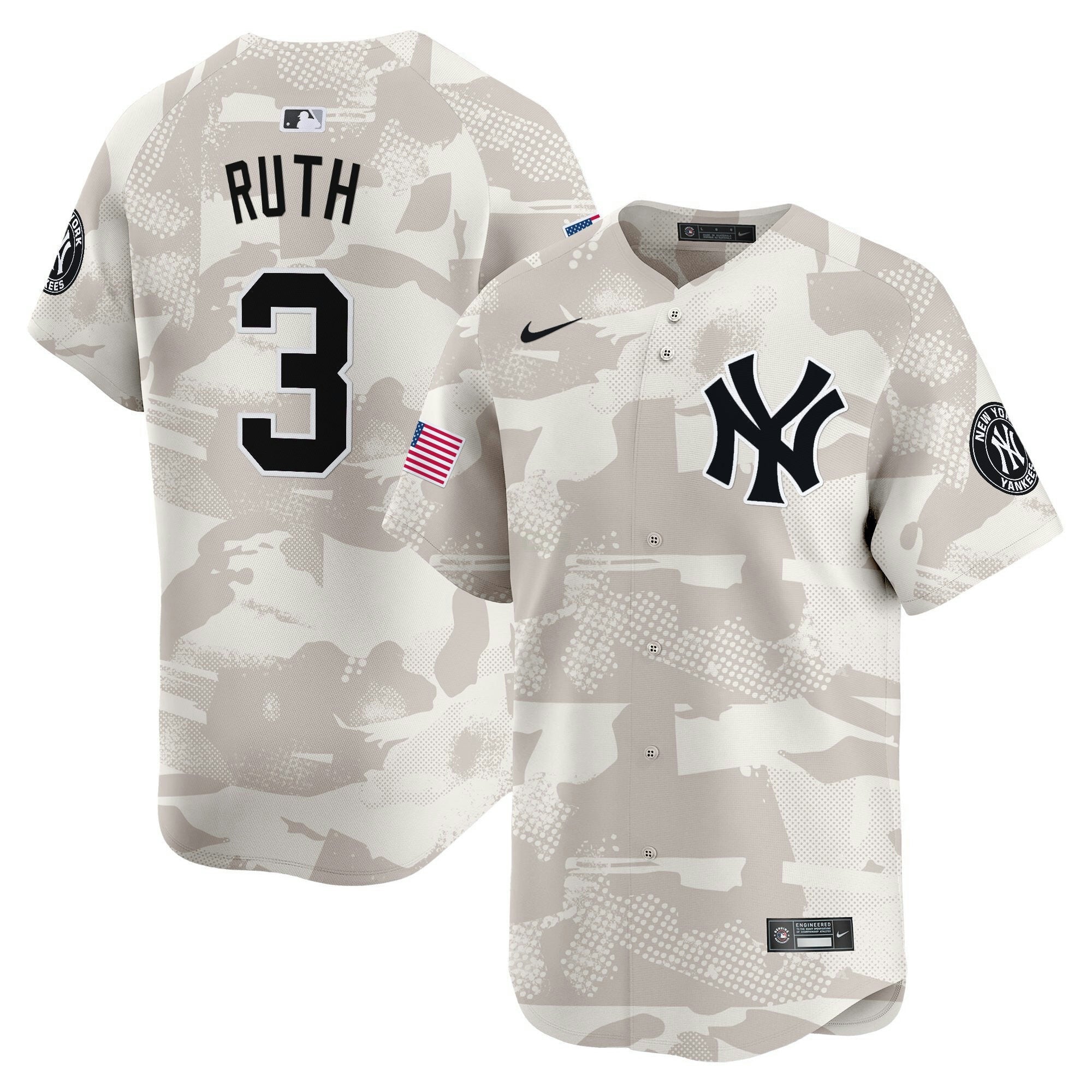 Camisa MLB Men’s New York 2025 Armed Forces Day Vapor Premier Limited Jersey – Stitched