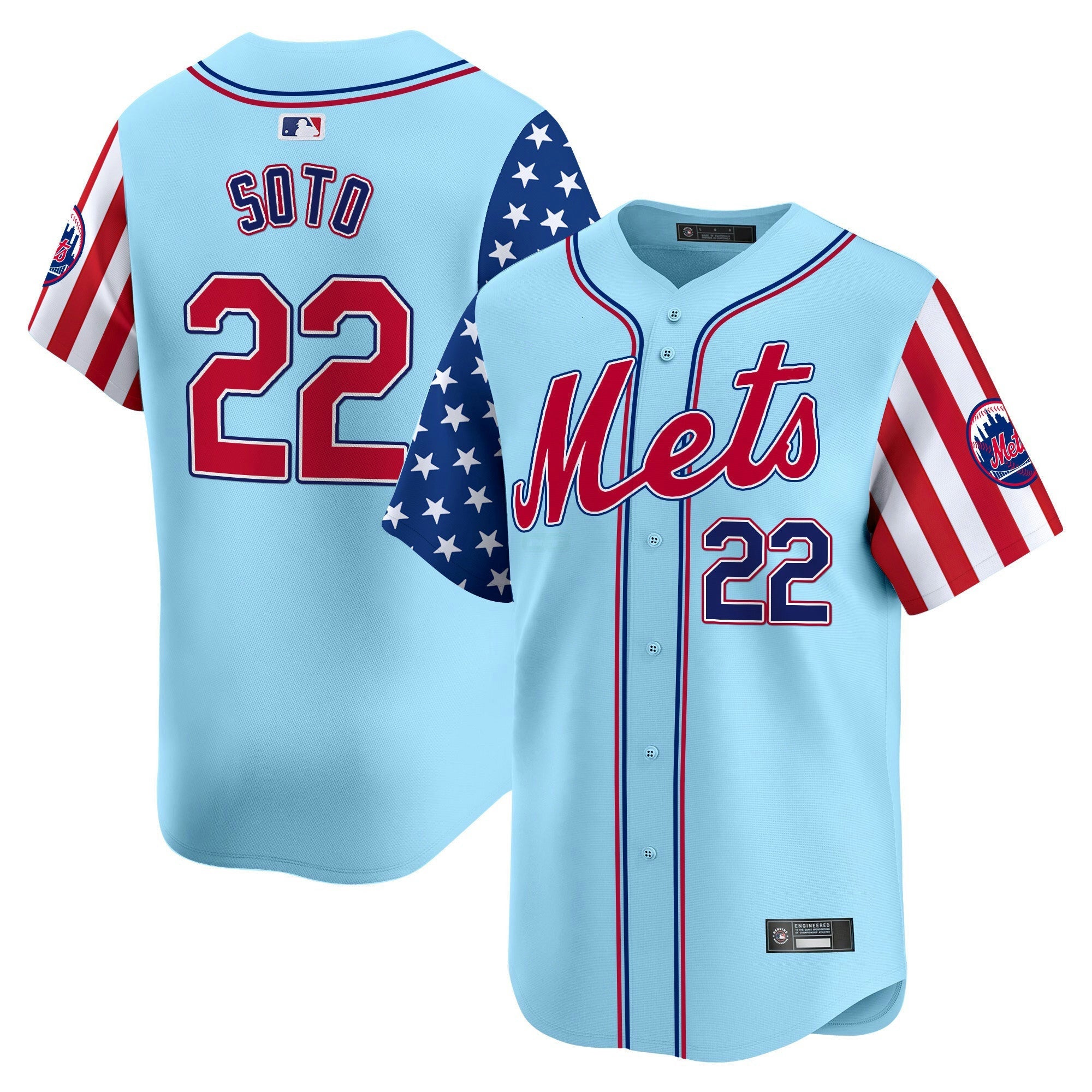 Camisa MLB Men’s New York 2025 Independence Day Vapor Premier Limited Jersey