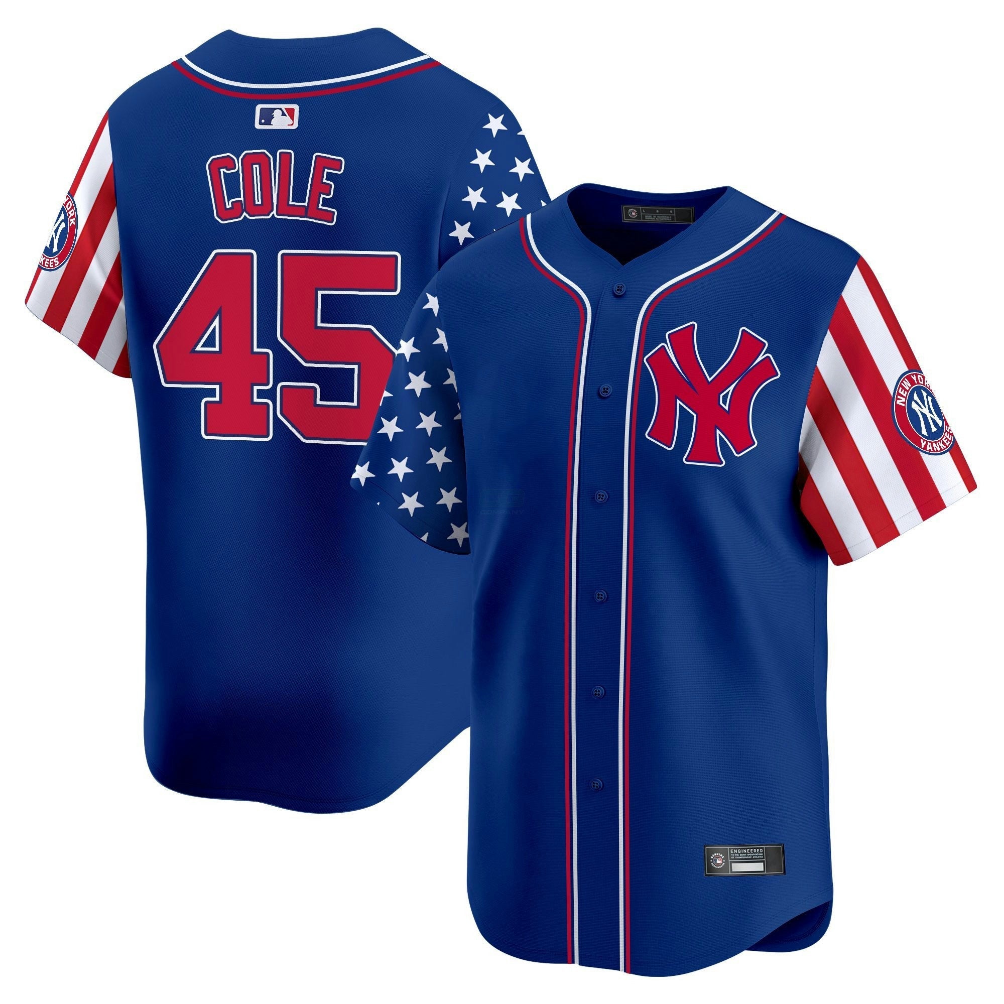 Camisa MLB Men’s New York 2025 Independence Day Vapor Premier Limited Jersey
