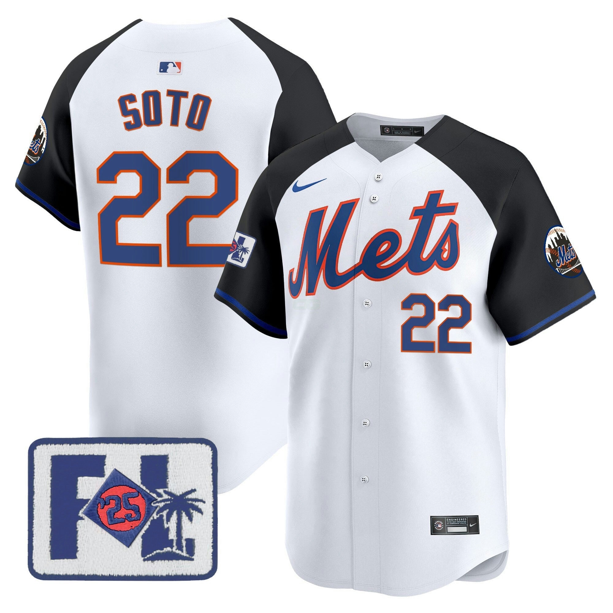 Camisa MLB Men’s New York 2025 Spring Training Patch Vapor Premier Limited Jersey