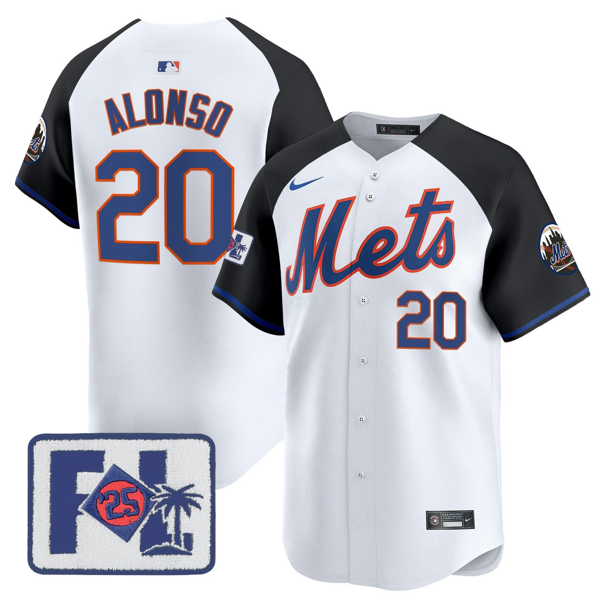 Camisa MLB Men’s New York 2025 Spring Training Patch Vapor Premier Limited Jersey