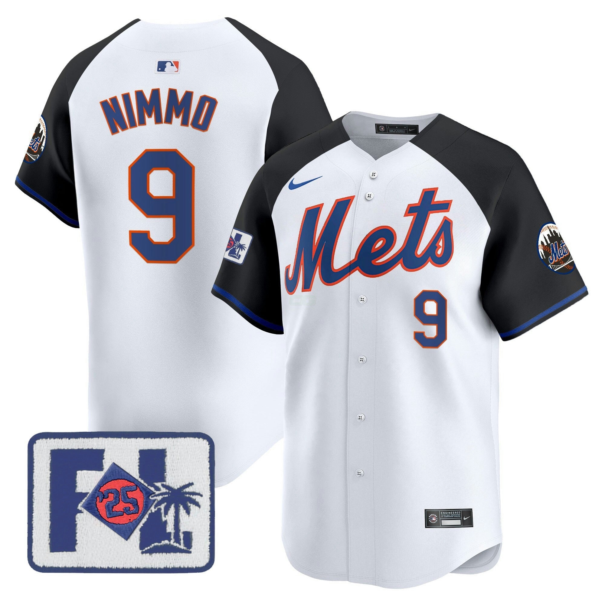 Camisa MLB Men’s New York 2025 Spring Training Patch Vapor Premier Limited Jersey