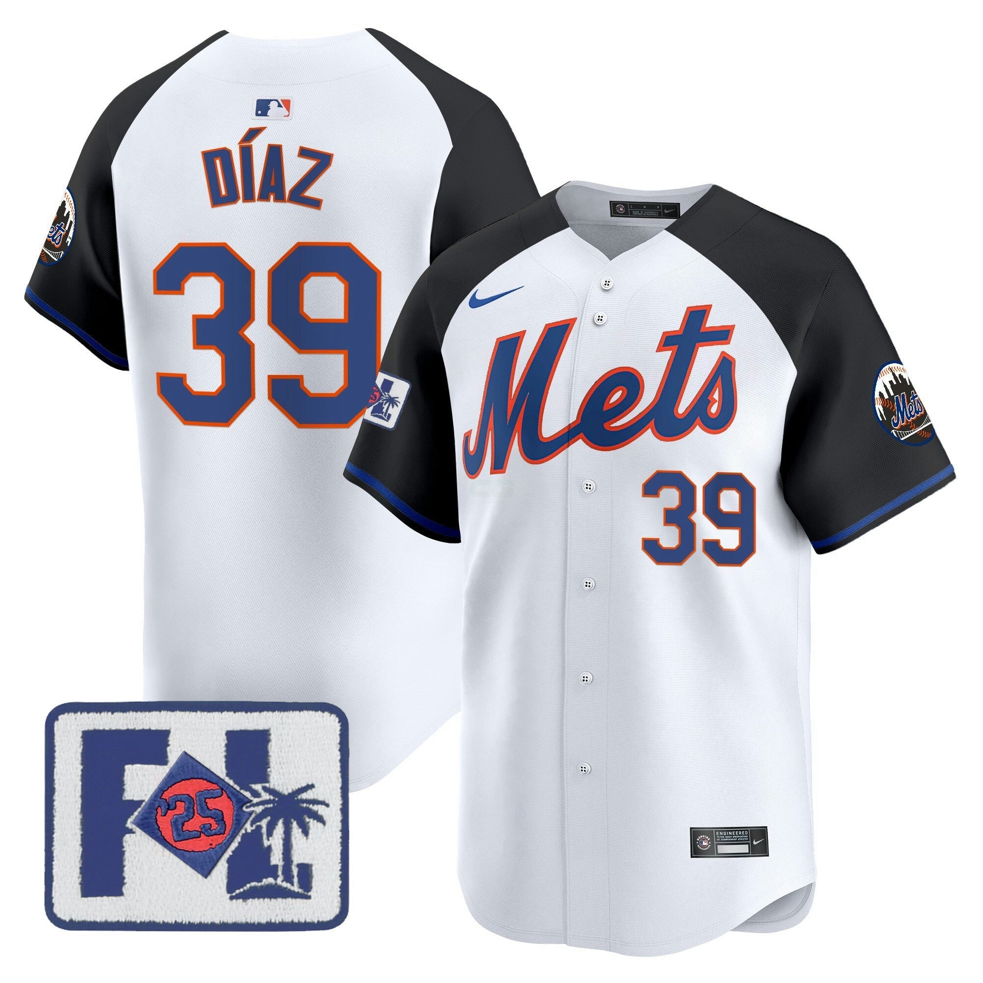 Camisa MLB Men’s New York 2025 Spring Training Patch Vapor Premier Limited Jersey