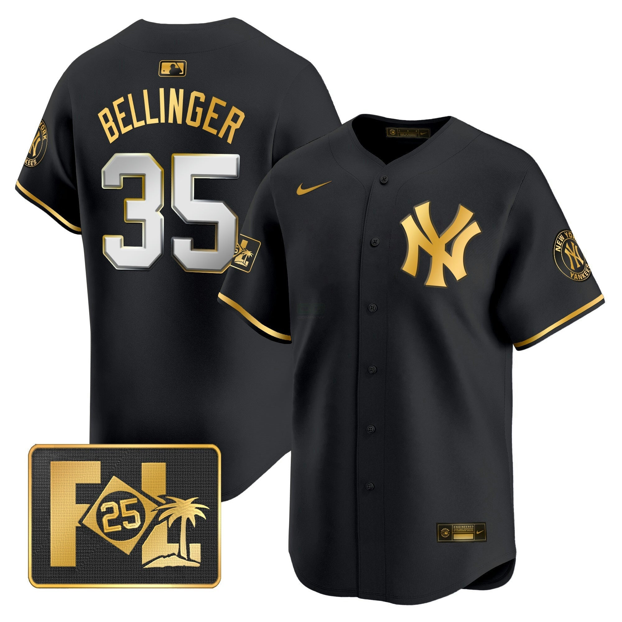 Camisa MLB Men’s New York 2025 Spring Training Patch Vapor Premier Limited Jersey