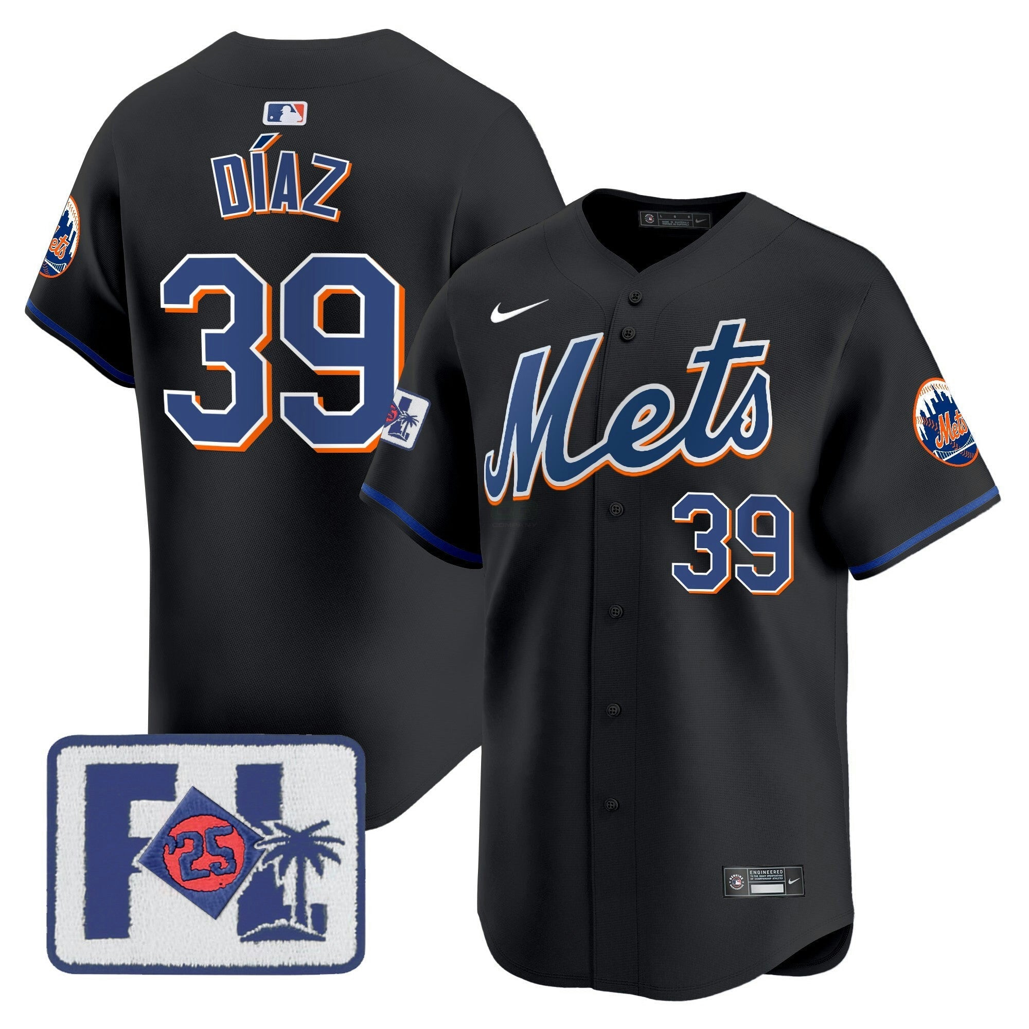 Camisa MLB Men’s New York 2025 Spring Training Patch Vapor Premier Limited Jersey