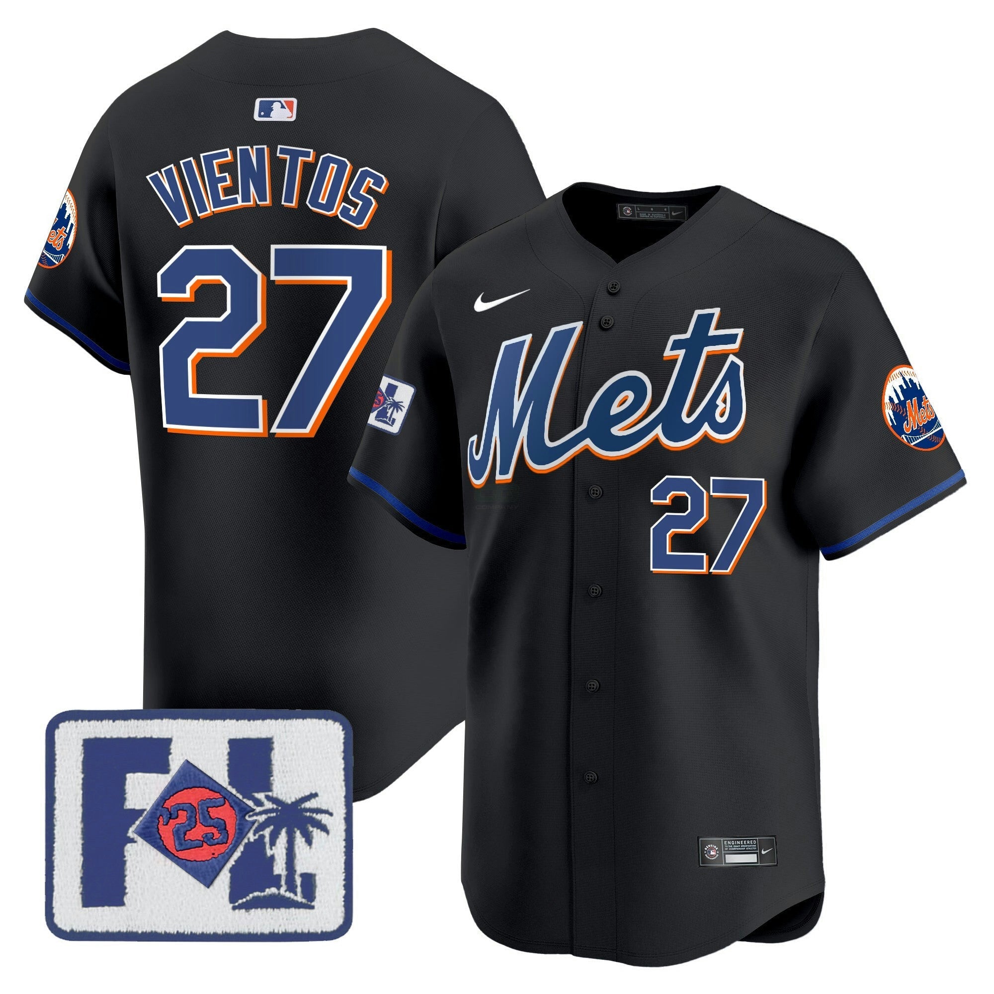 Camisa MLB Men’s New York 2025 Spring Training Patch Vapor Premier Limited Jersey